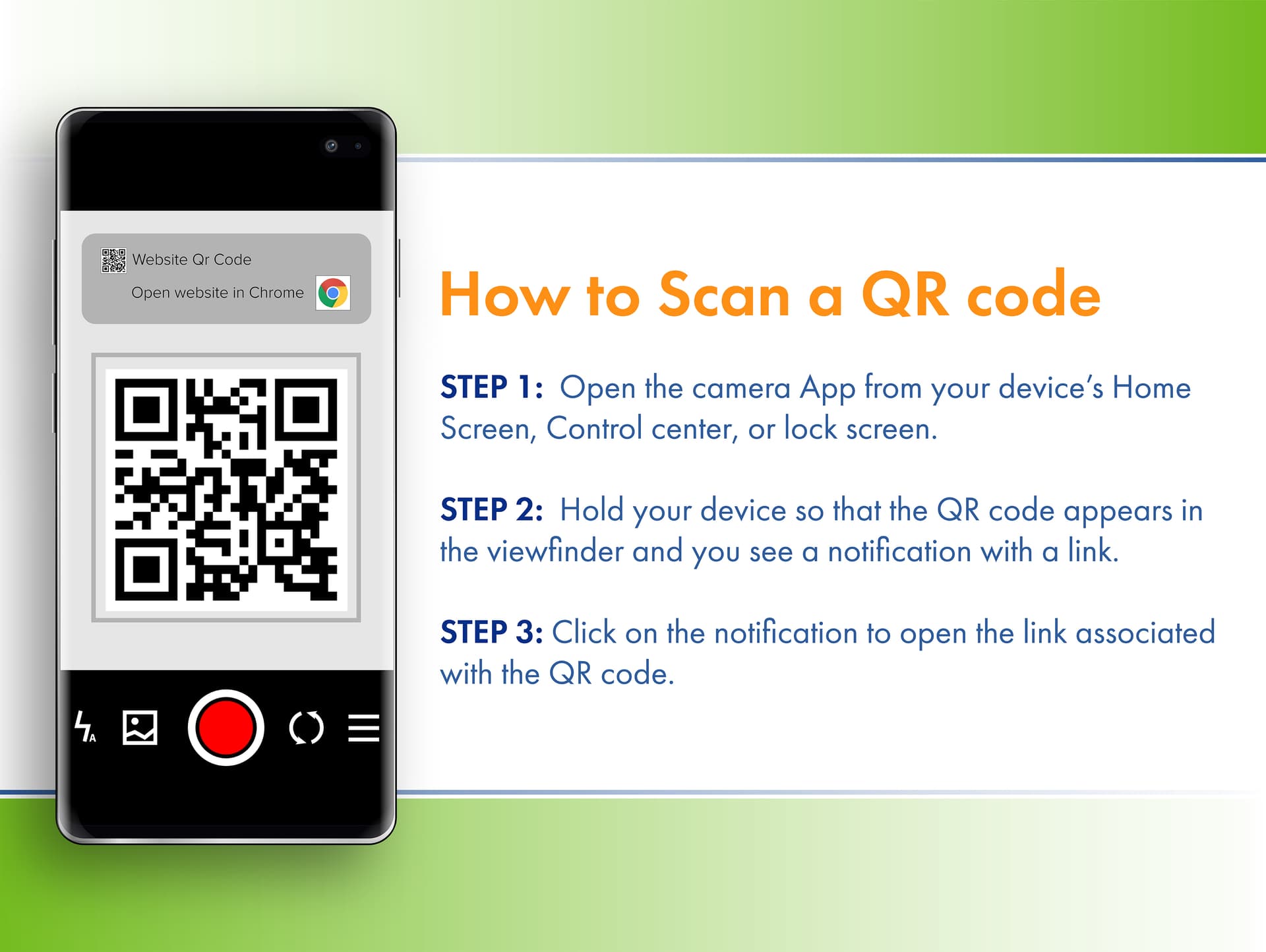 Custom printed 4x6 table top decals with QR code functionality for patrons