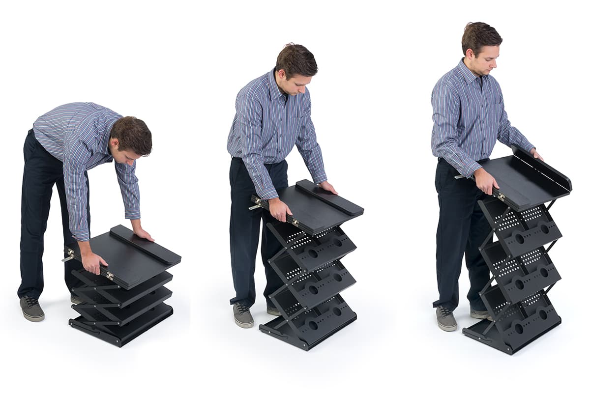 Easy Setup Collapsible Magazine Counter