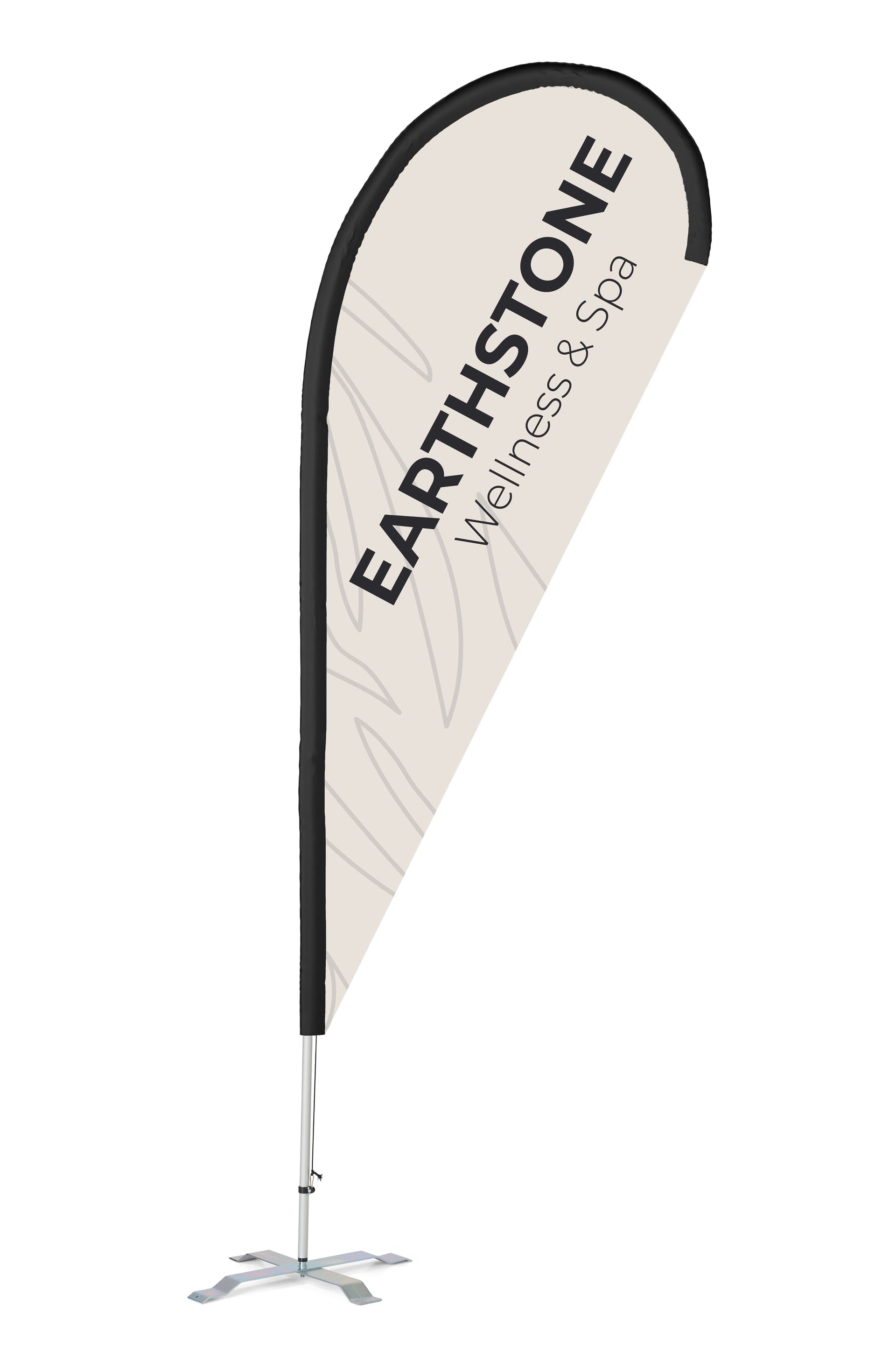 Double-Sided Replacement Flag for TDFKIT Teardrop Advertising Flags is 8' Tall