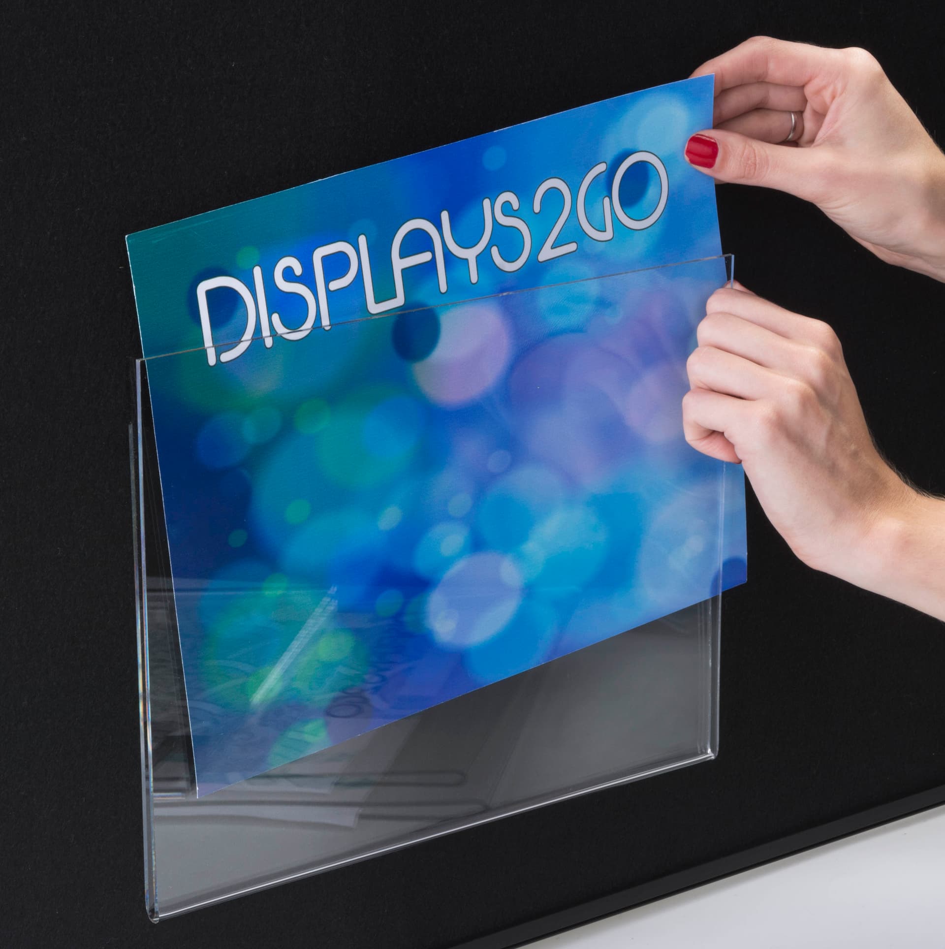Top Loading Acrylic Sign Frame