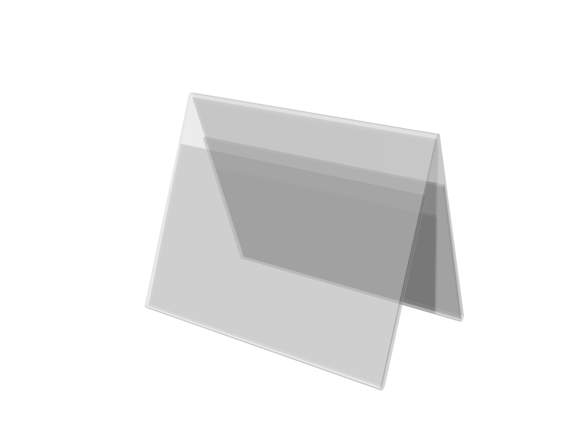 acrylic table tent