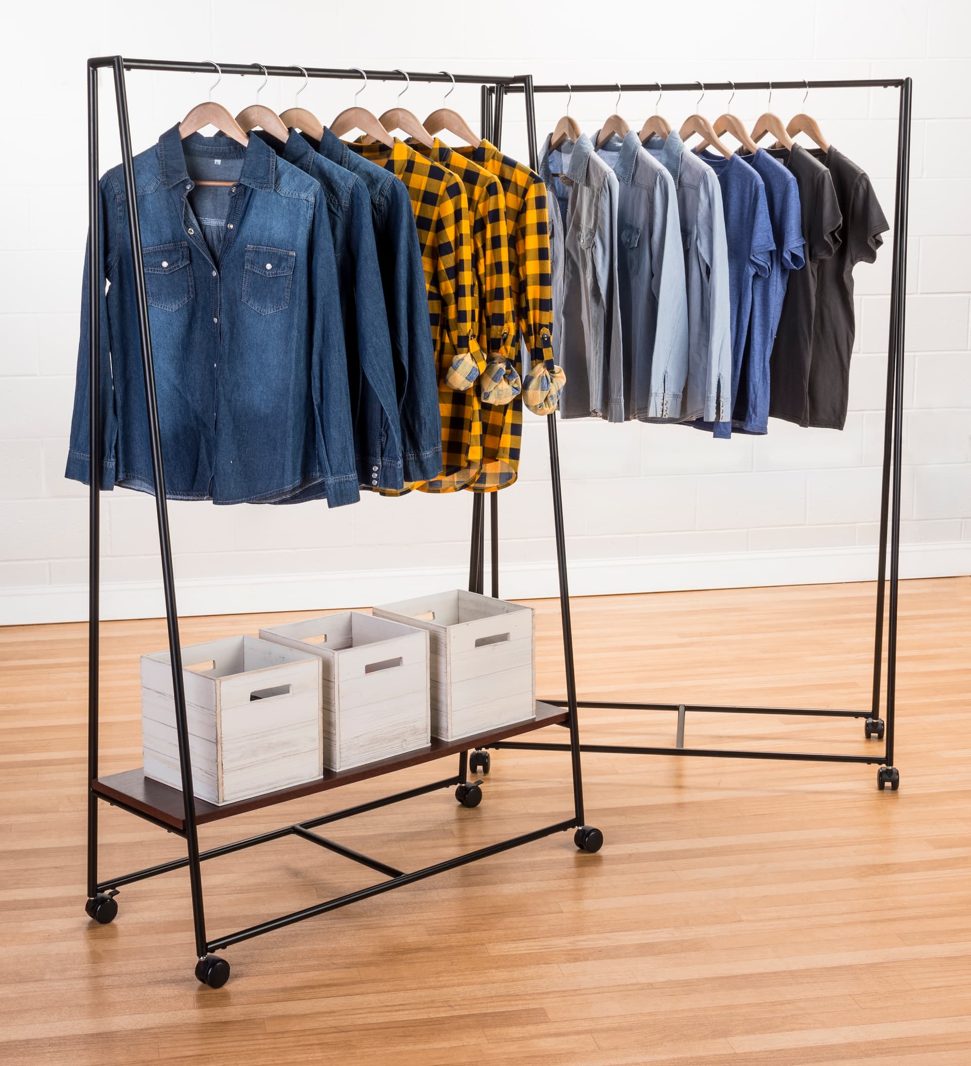 Black Pipe Teepee Clothes Rack