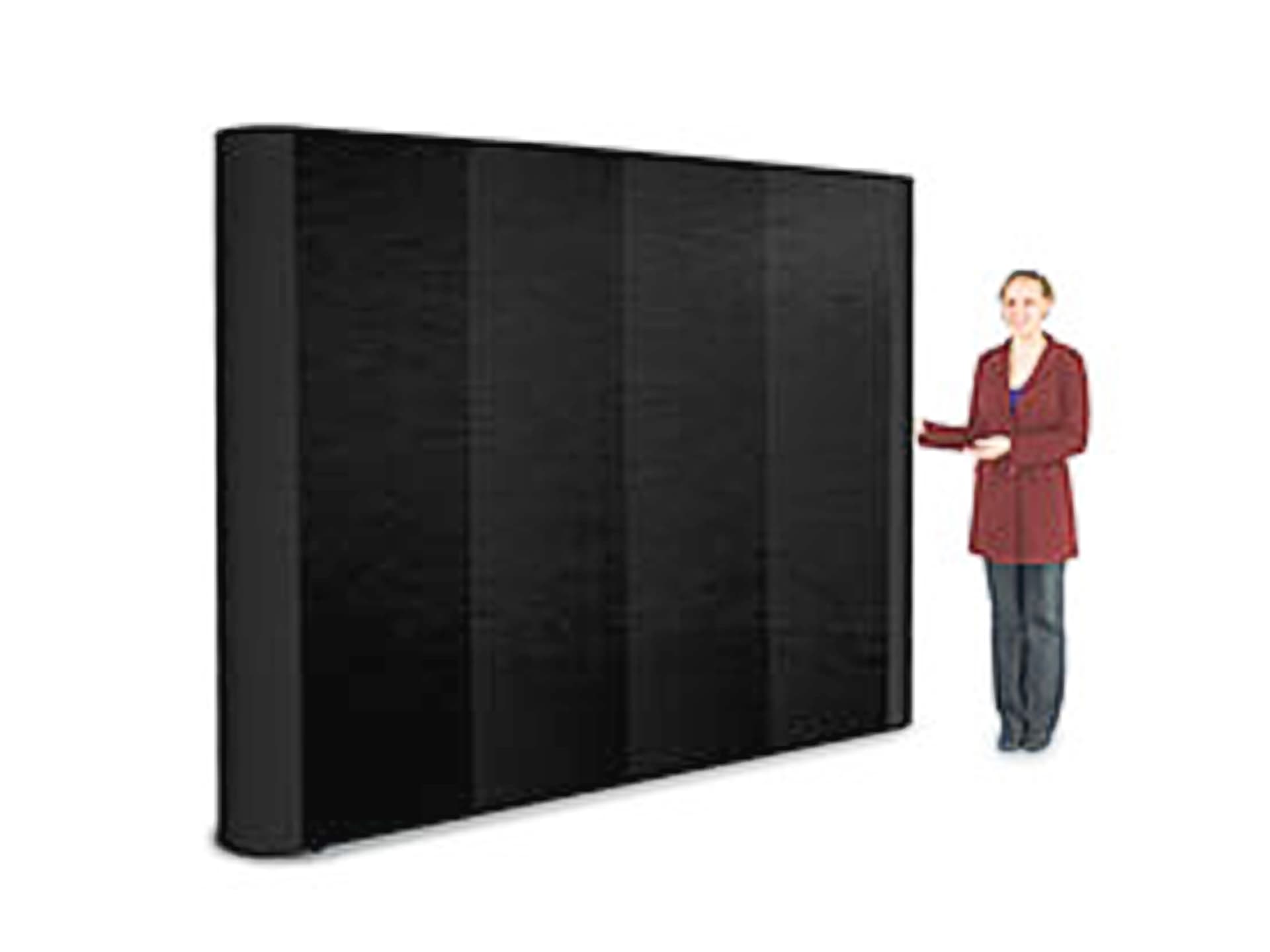 Pop up trade show booth with 11 foot size