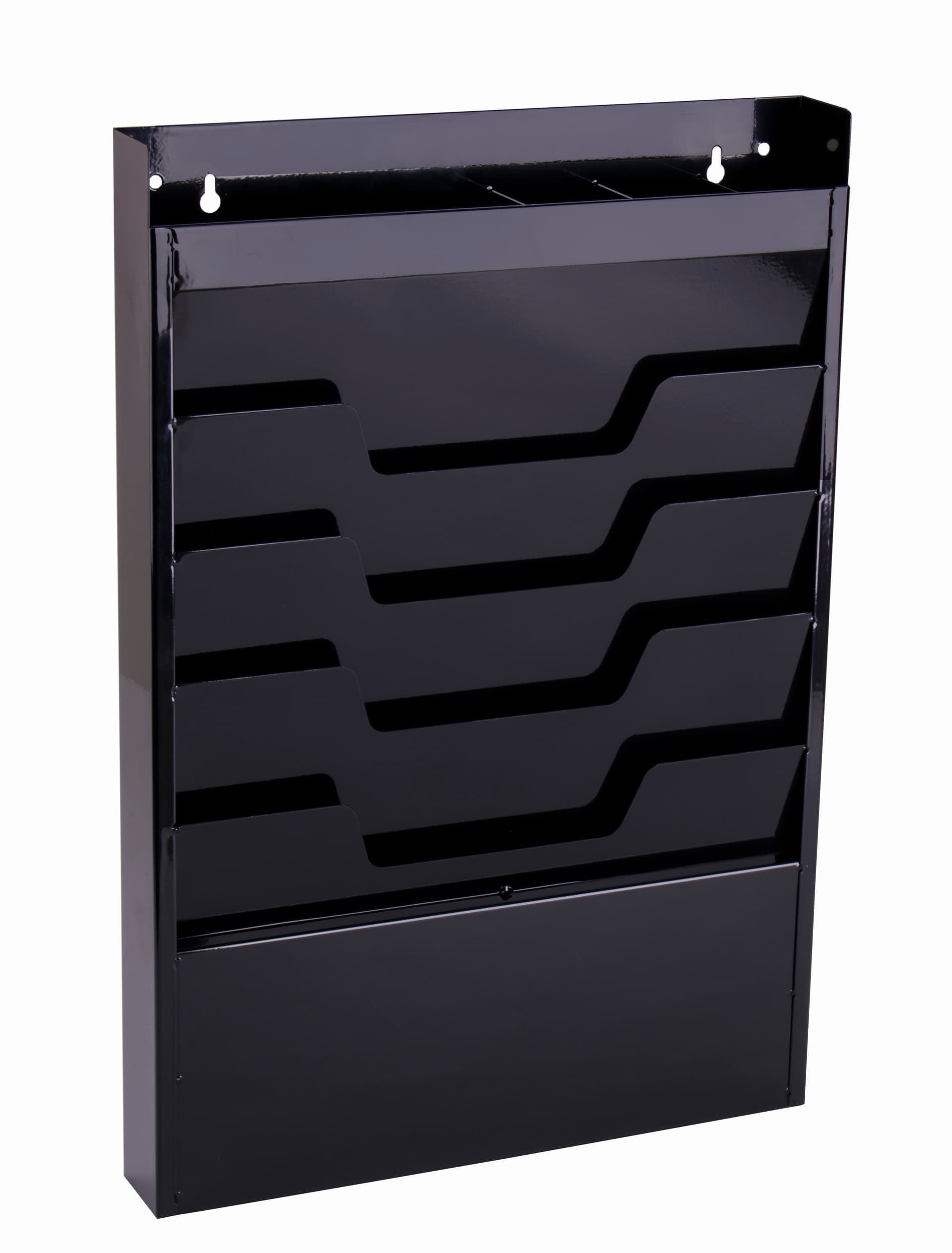 Wall File Hanger, Empty - Black