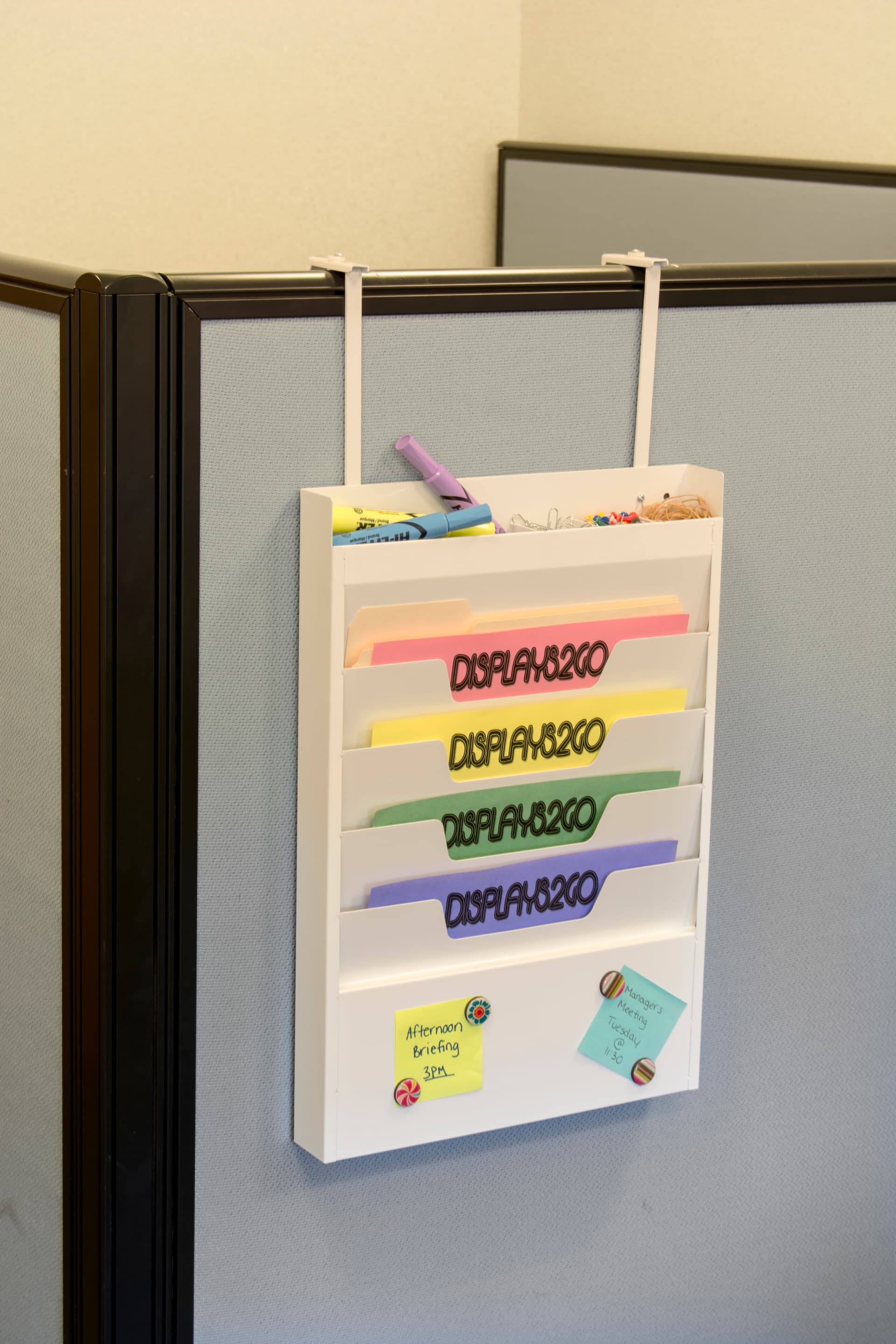 White Wall File Environmental with Hanger Add-On