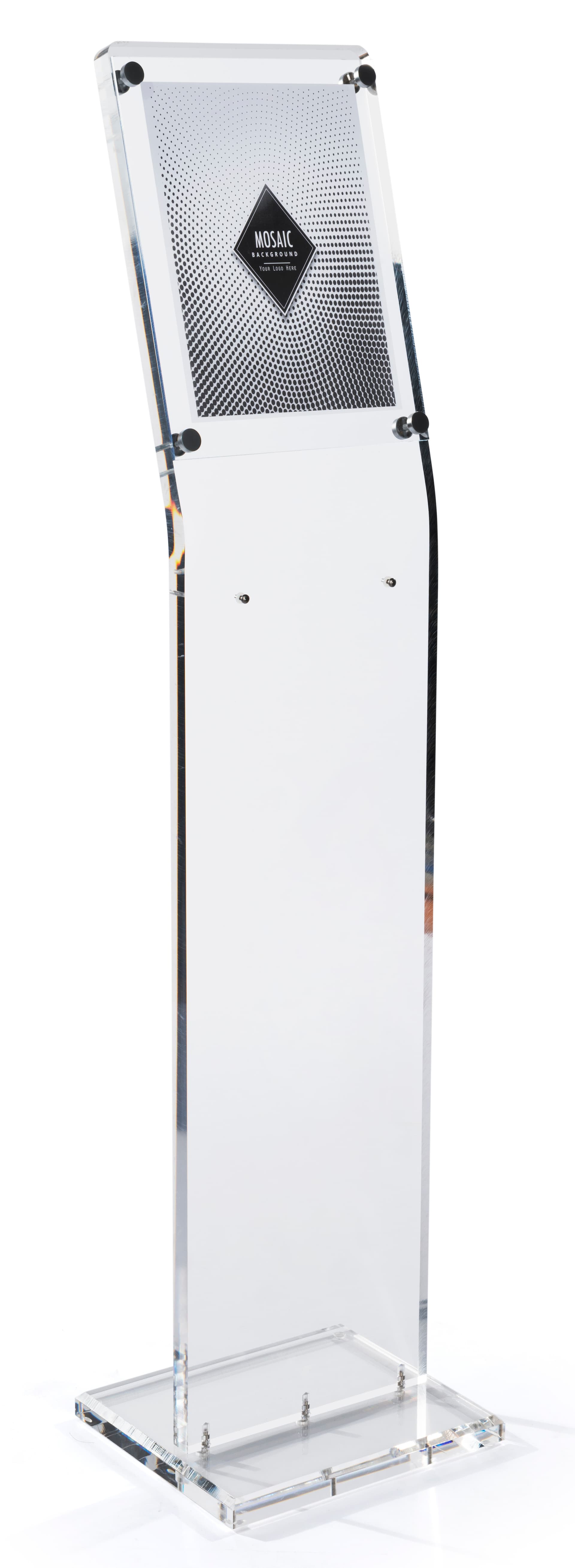 Acrylic Displays: 8-1/2"w x 11"h Sign Holder