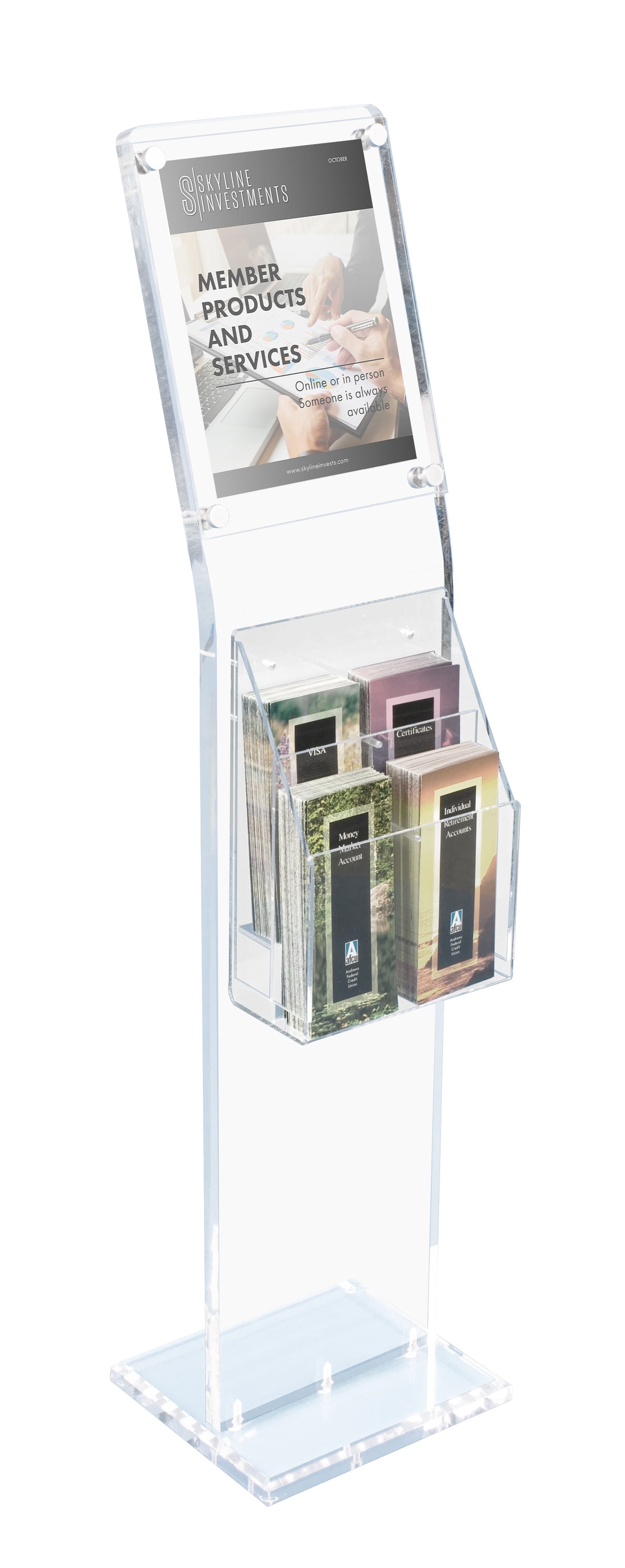 catalog rack