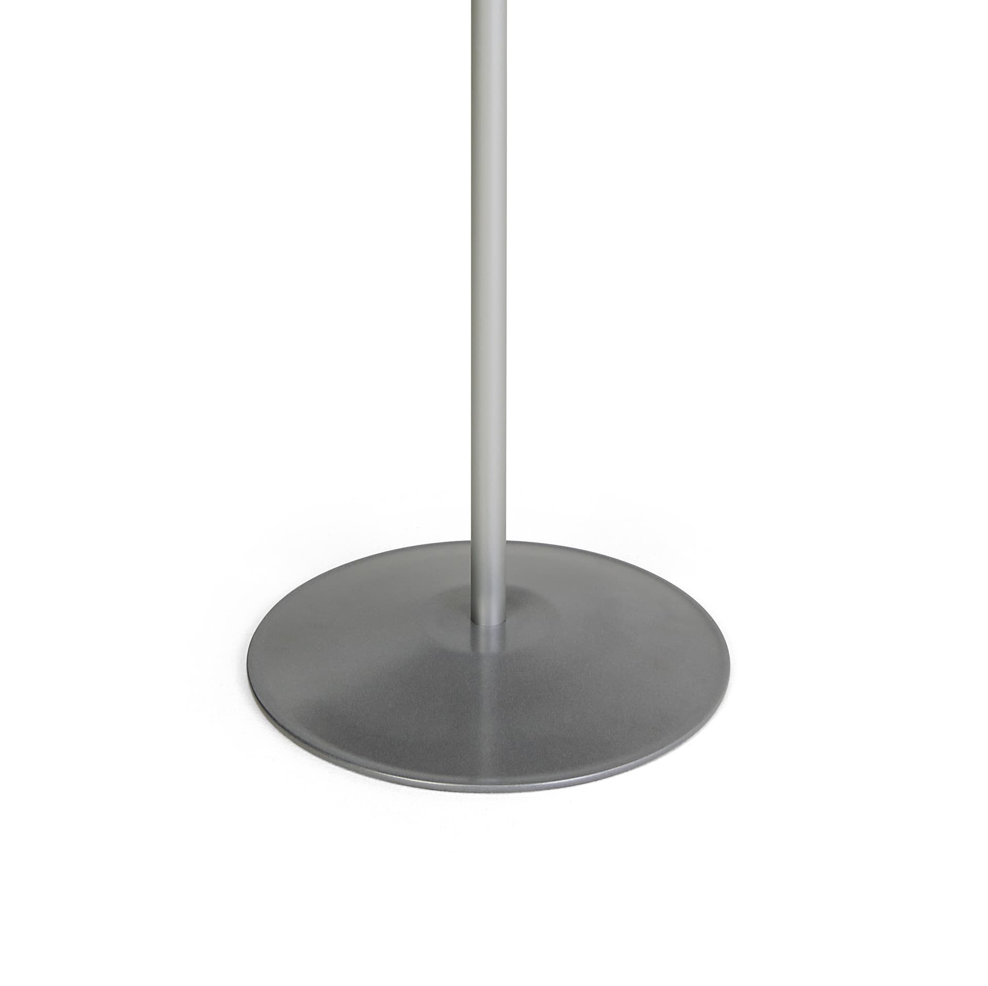 Metal sign frame with stable base