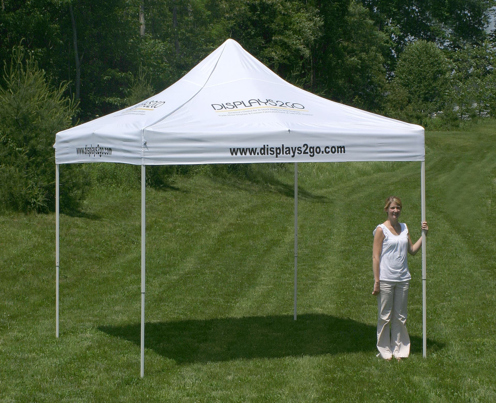 White Pop Up Tents