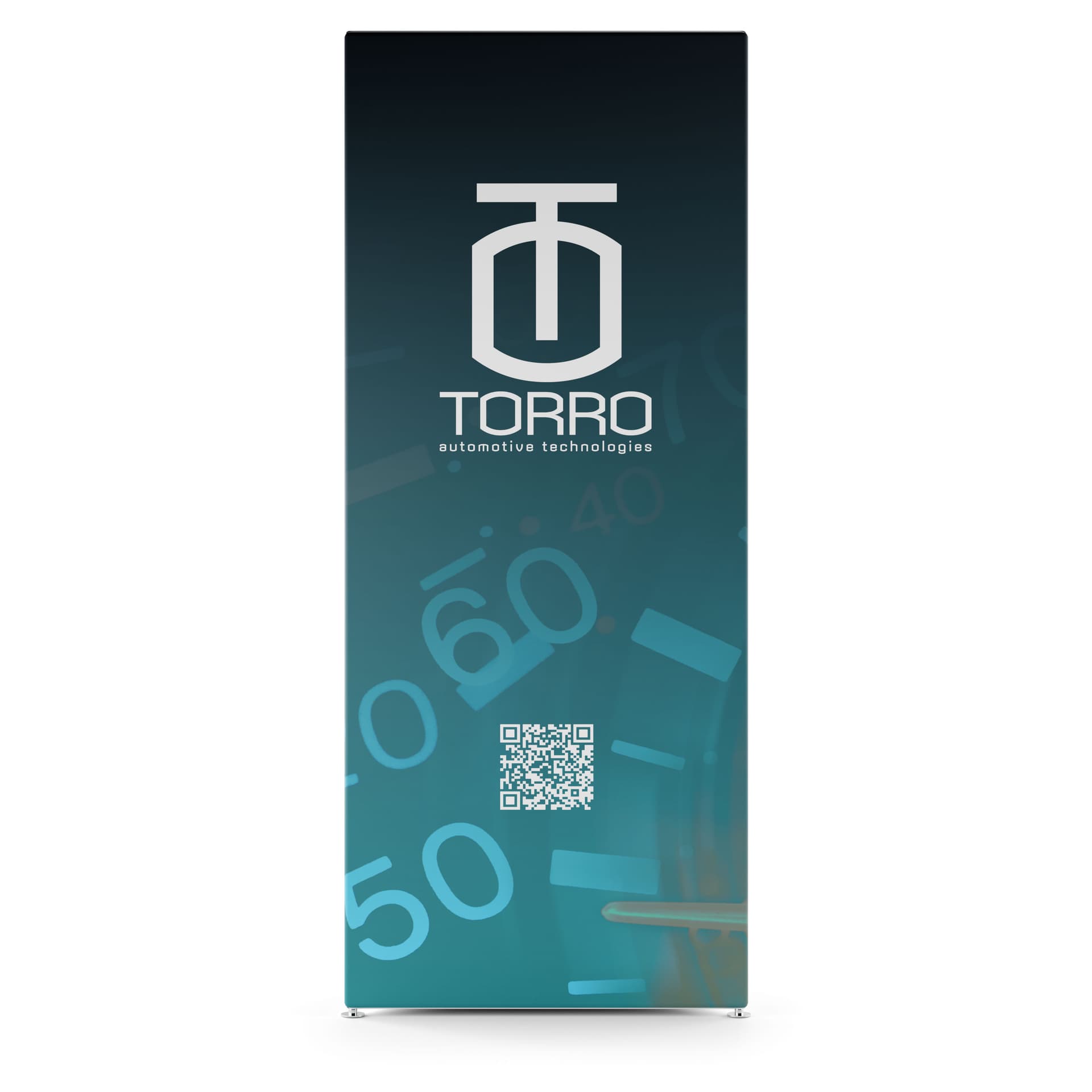 trade show display tower for high-vis presentation