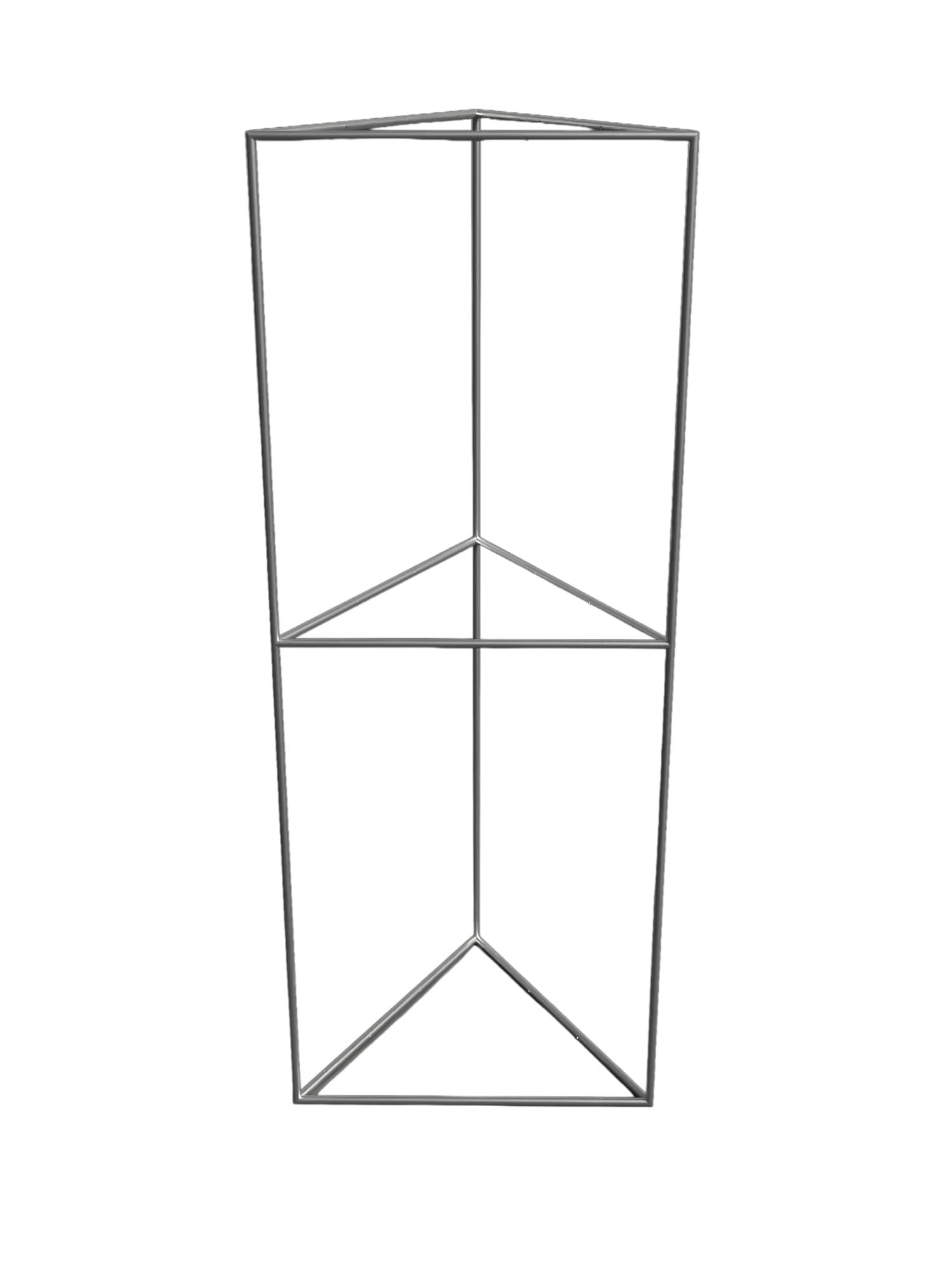 easy to assemble trade show display tower 