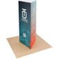 Trade Show Tower, 3-Sided Fabric Graphics, Custom Dye-Sublimated Printing, Portable
