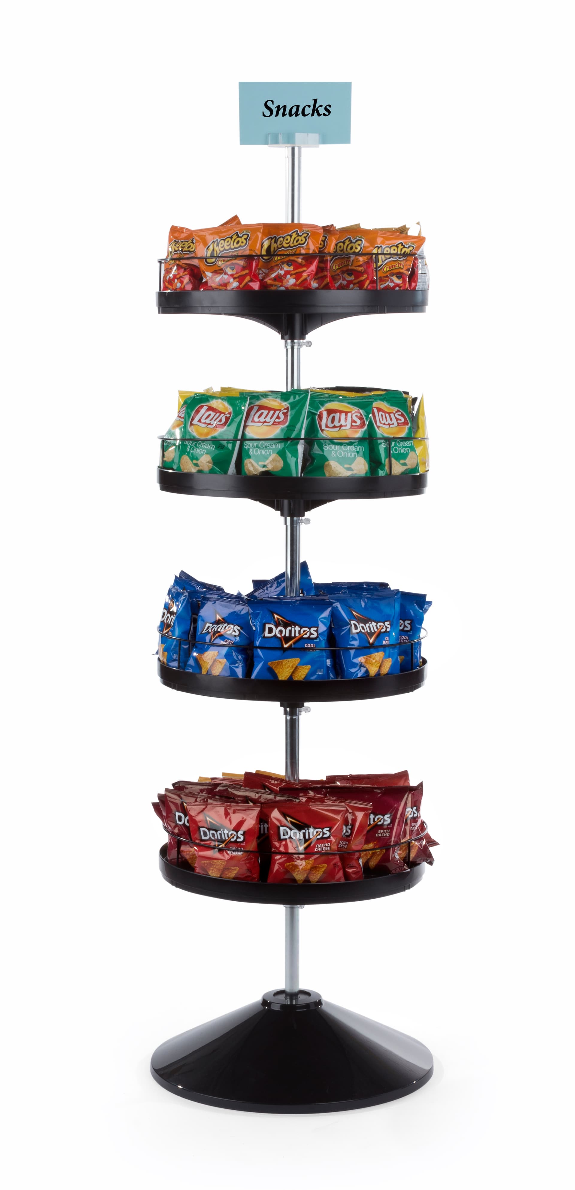 Large Spinning Tray Display Stand