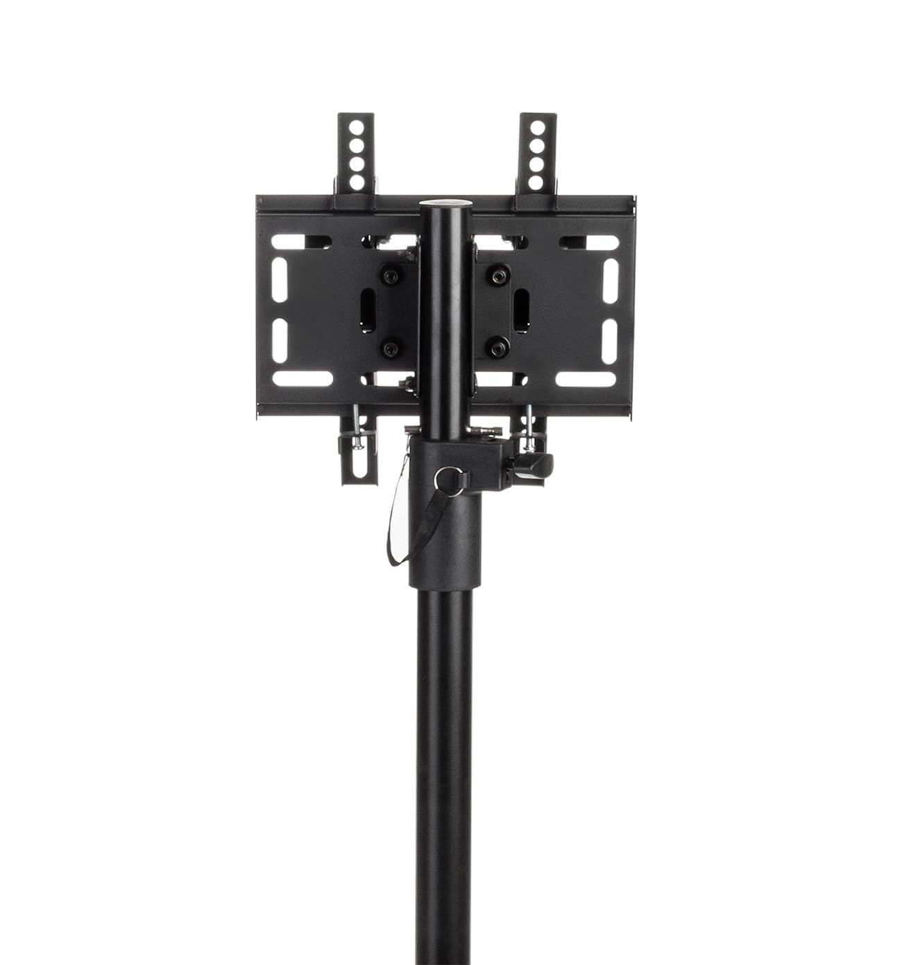 Universal bracket included with TV tripod mount