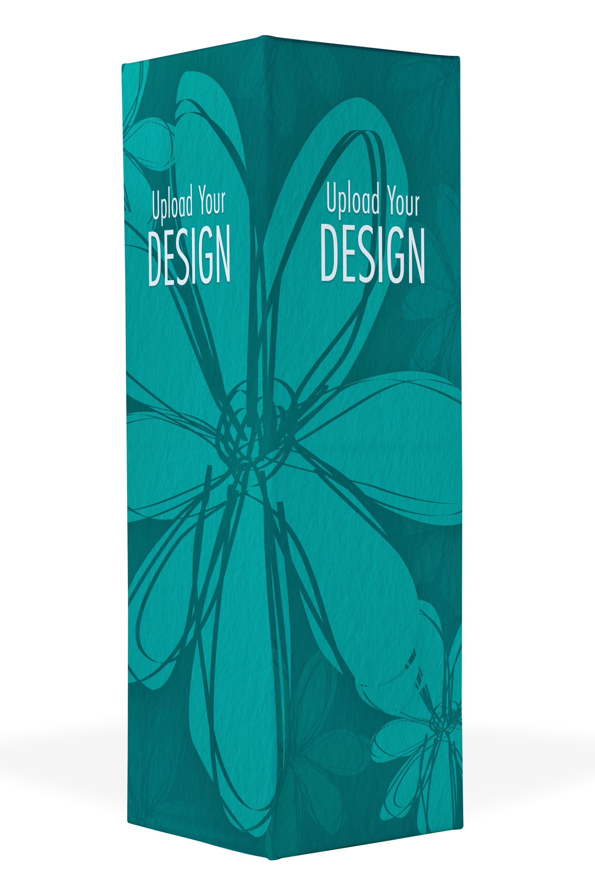 Modern exhibit display furniture set with eco friendly polyester stretch fabric 