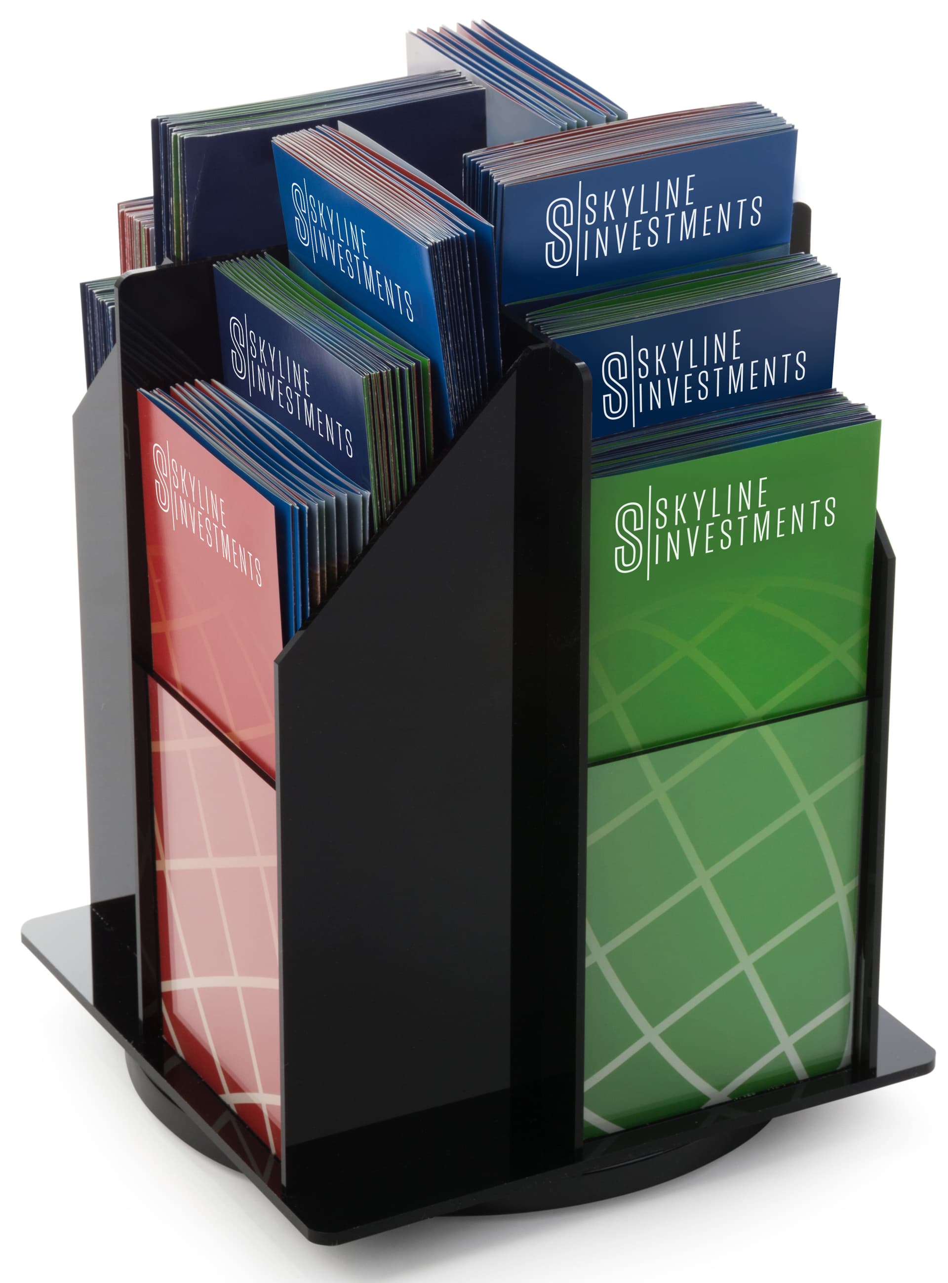 Brochure Holder with 12 Pockets