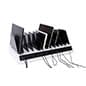 Tabletop Charging Station w/ Adjustable Dividers 6 AC, 6 USB Outlets- White