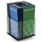 Acrylic Brochure Holder, 4"w, Tabletop - Black