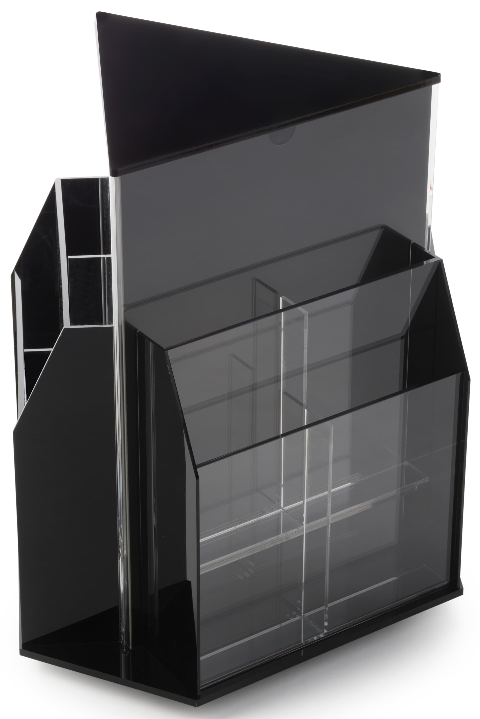 rotating literature holder