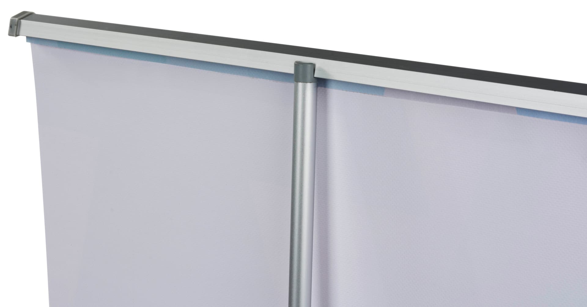 Tabletop Retractable Banner with Adhesive Leader