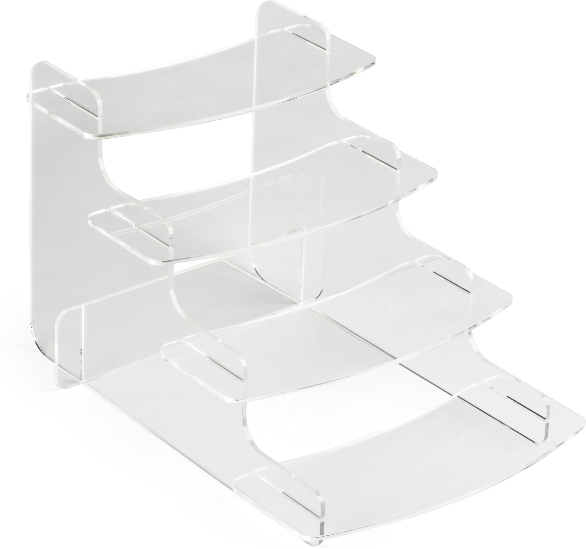 Knock Down Acrylic Step Riser