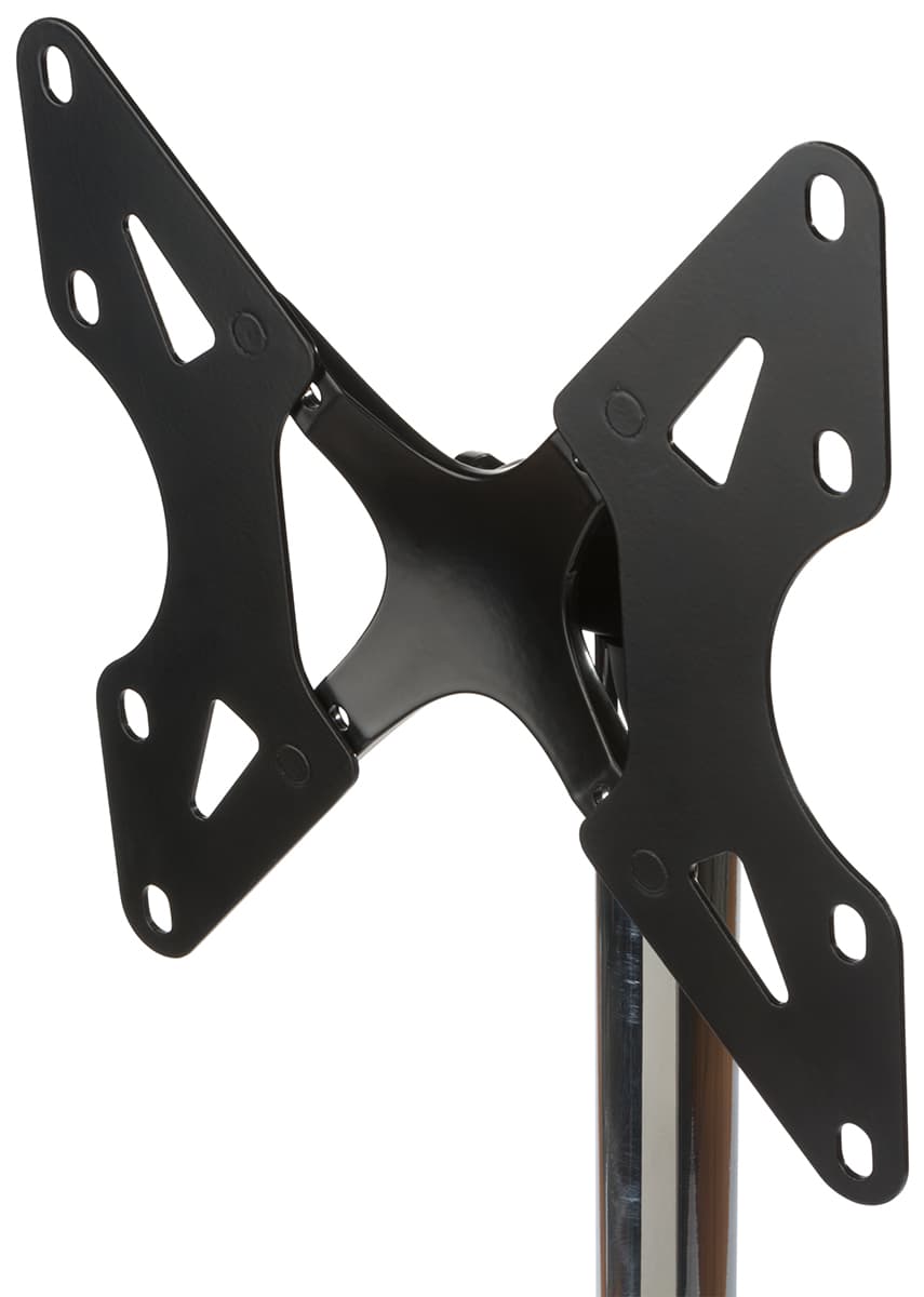 TV Mount Pole with Attachable Bracket Extenders