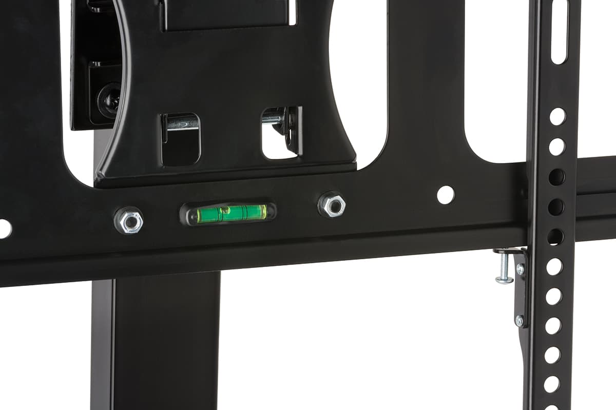TV stand with mount for 70 Inch TV with built-In leveler
