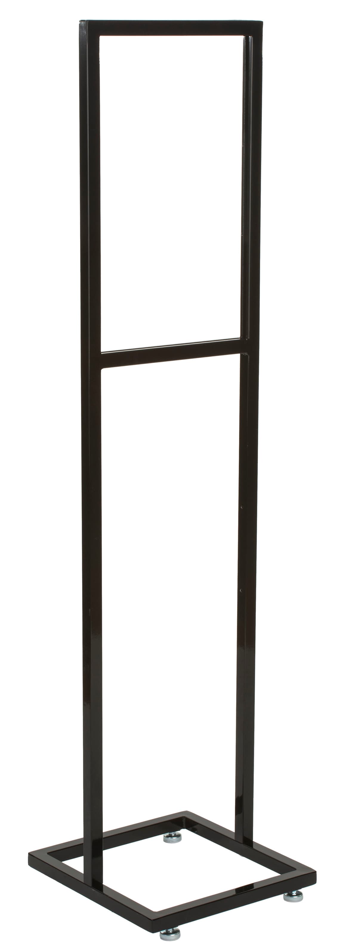 14" x 22" Black Poster Stand with Solid Posts