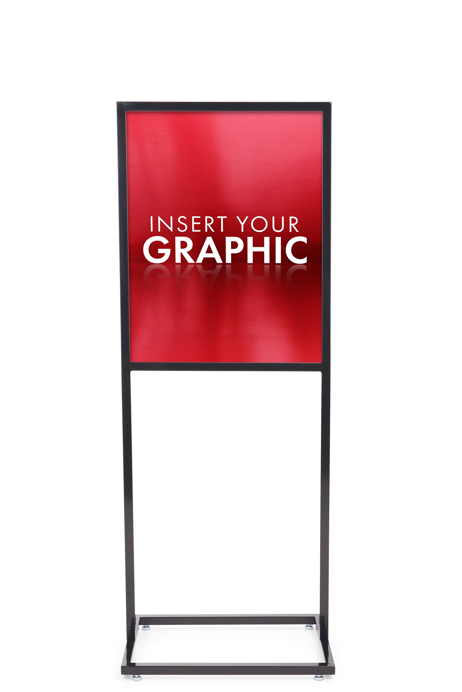 Sign frame for custom graphics