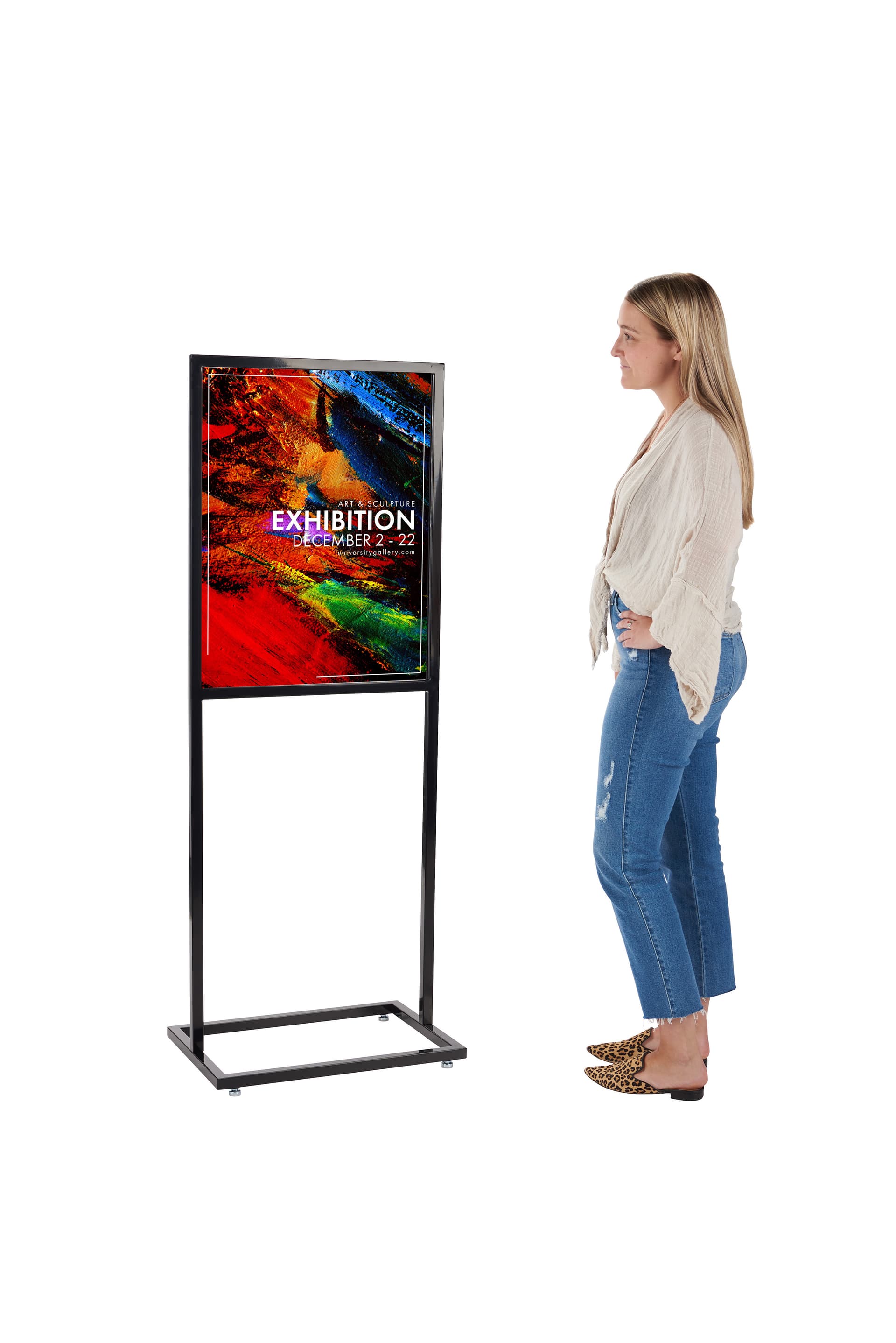Sign frame for 22" x 28" posters