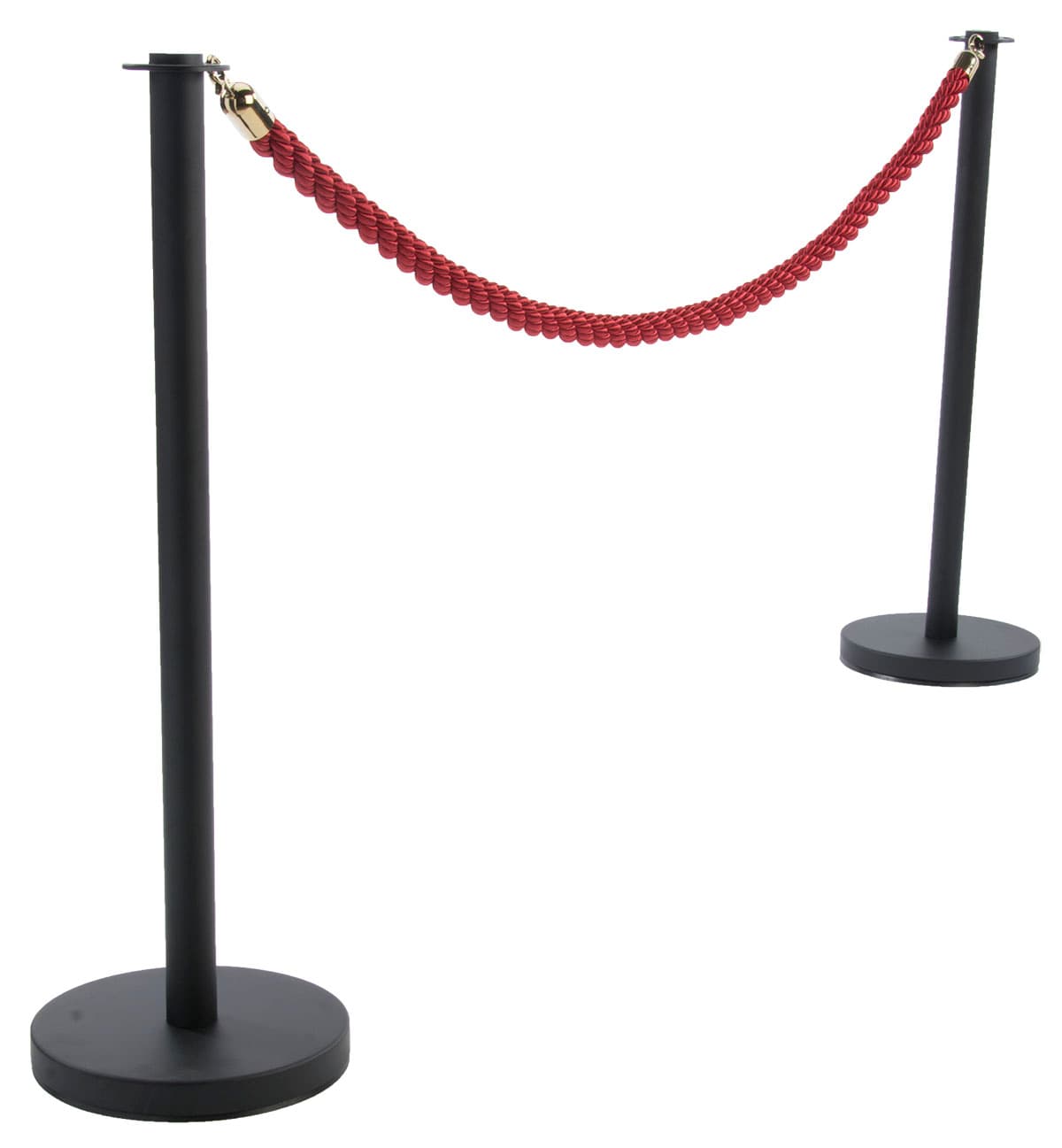 VIP Red Rope with (2) Black Posts