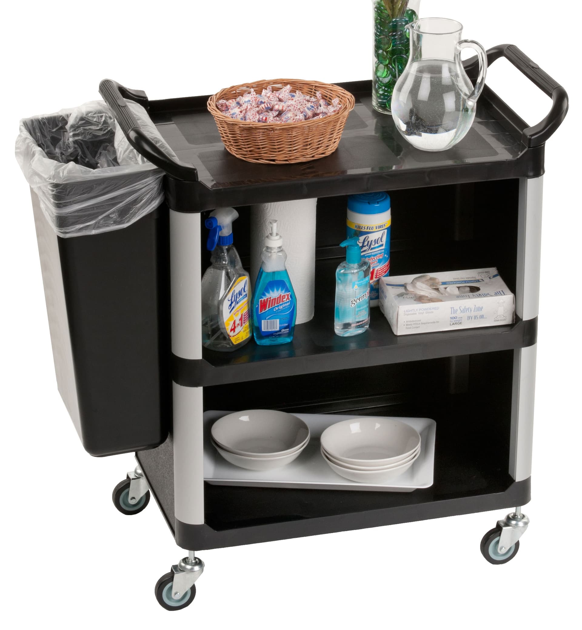 bus cart and accessories