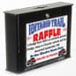 Key Drop Box with 11 x 7.5 Frame & Lock, Wall Mount - Black