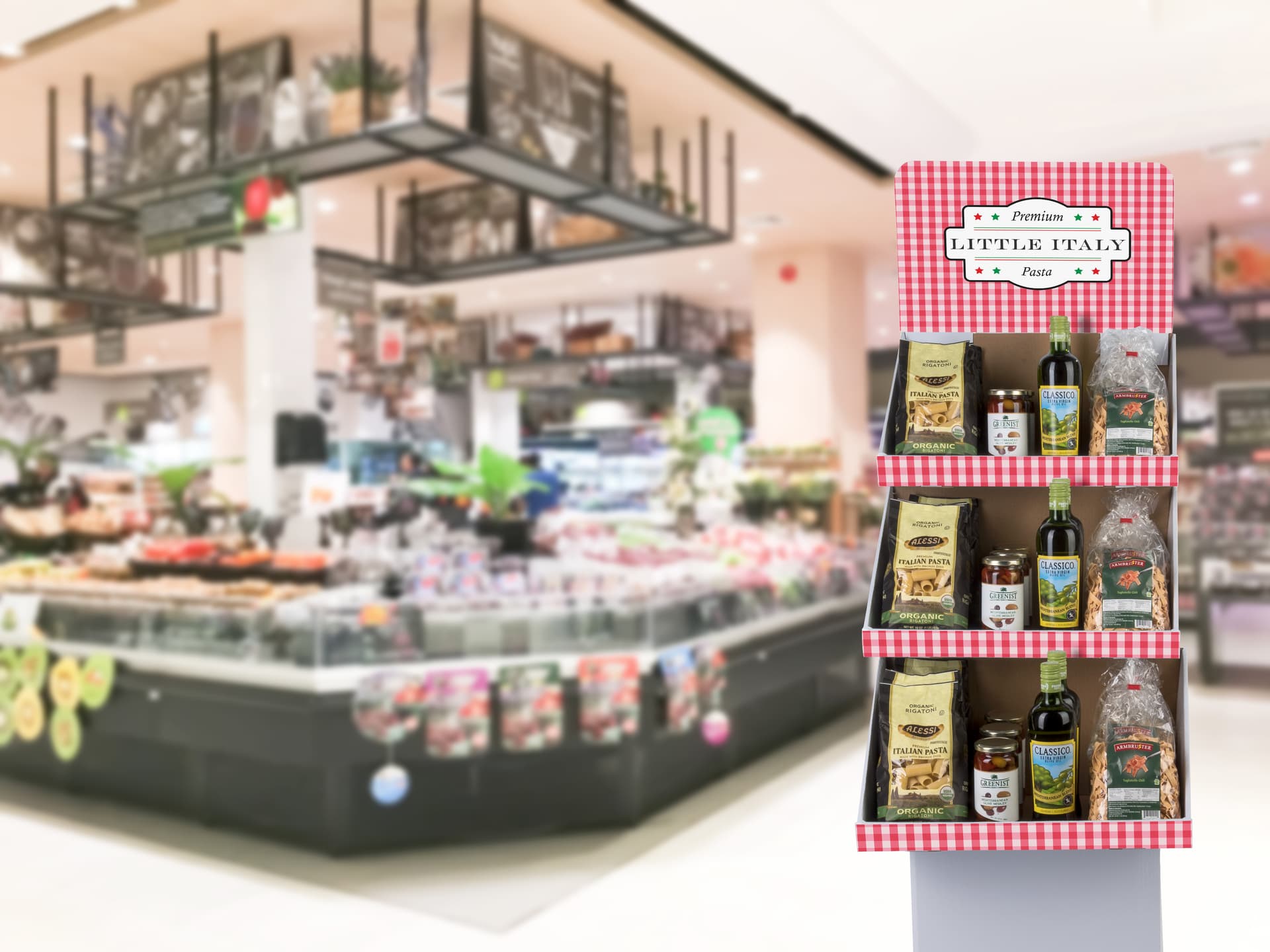 Customized 3 Tier Cardboard FSDU Display for Retail Stores