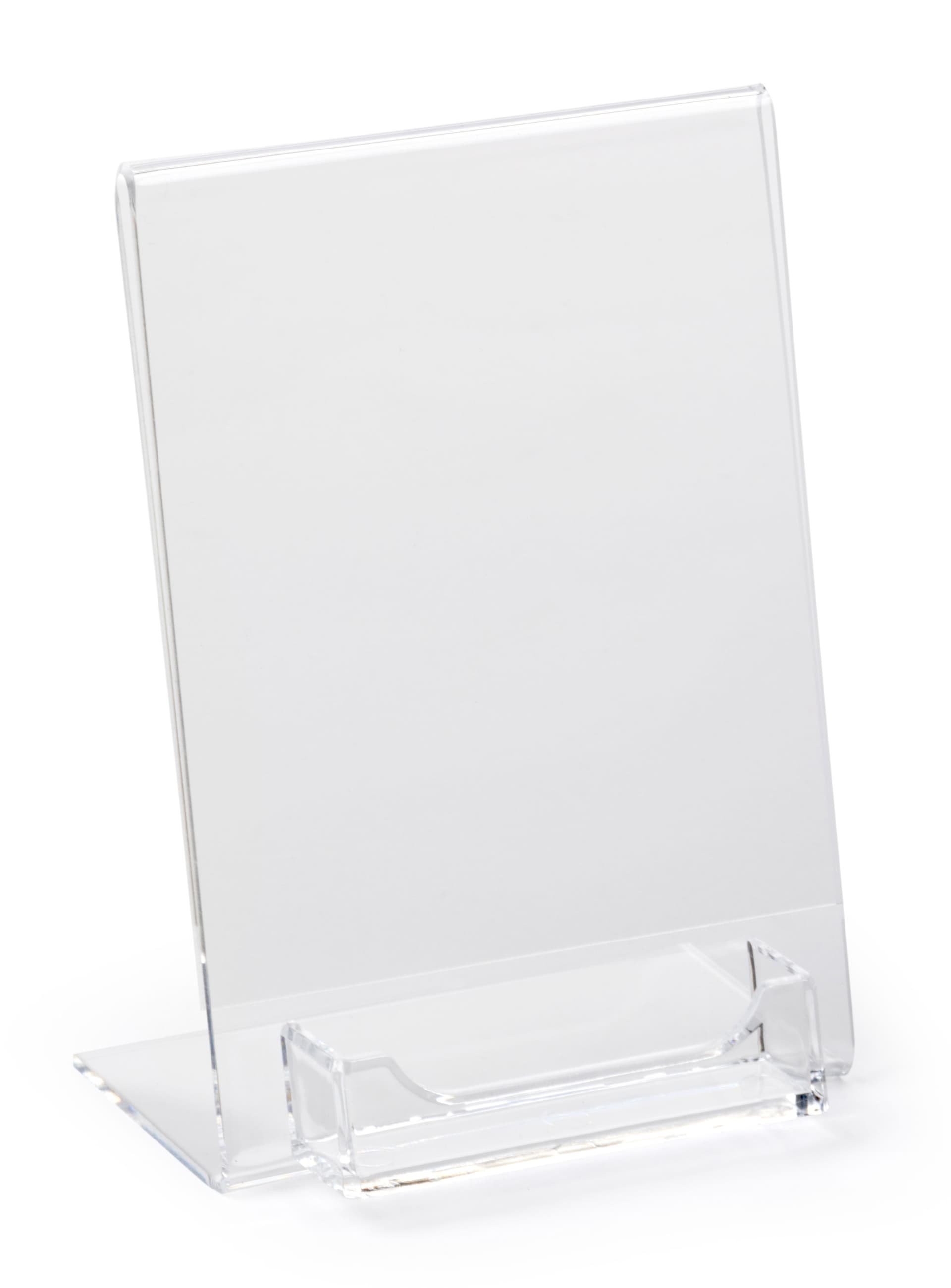 Custom 5x7 Marketing Table Sign with Card Pocket