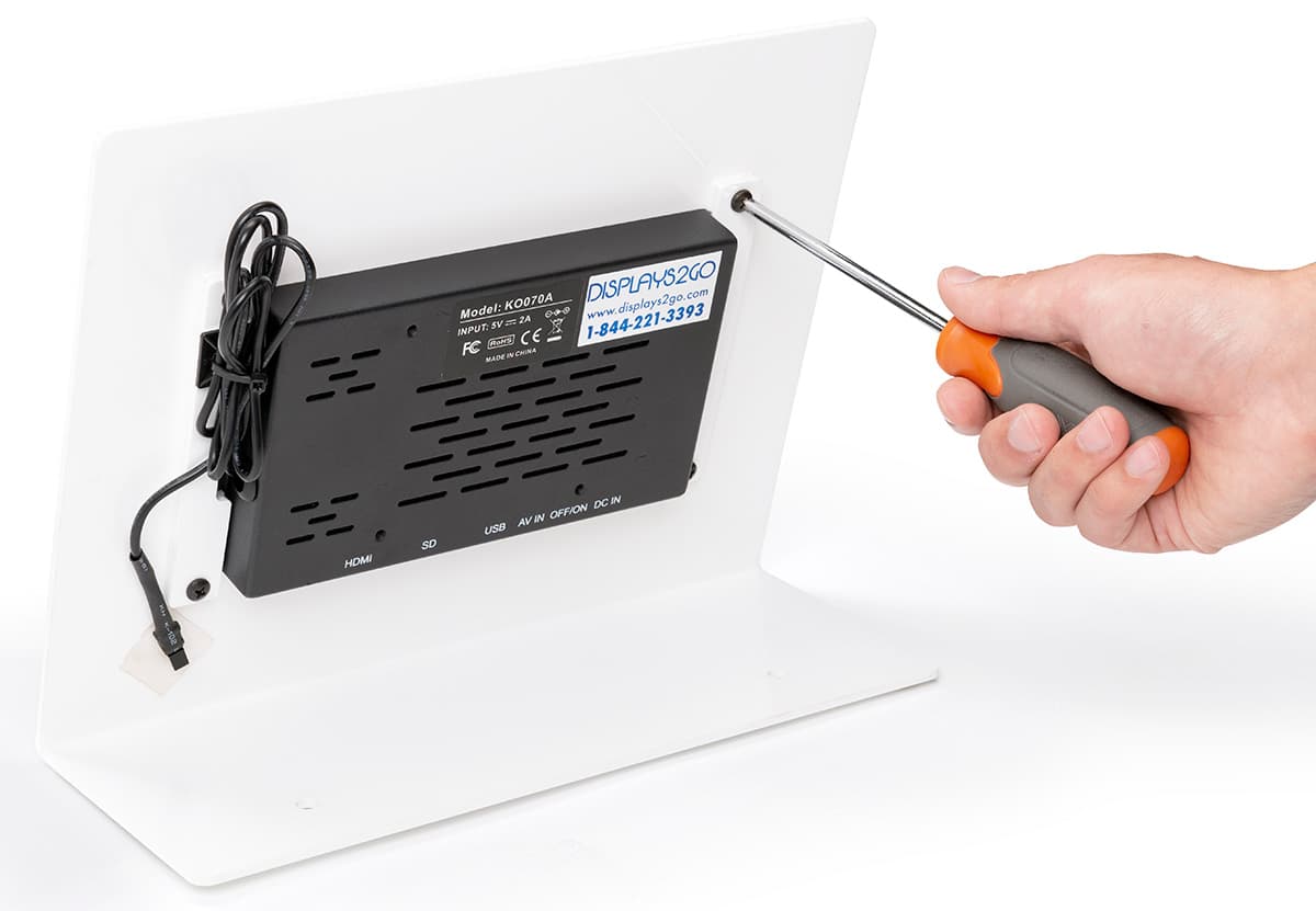 Custom Replacement Graphic for UVASH7DG Small Digital Sign