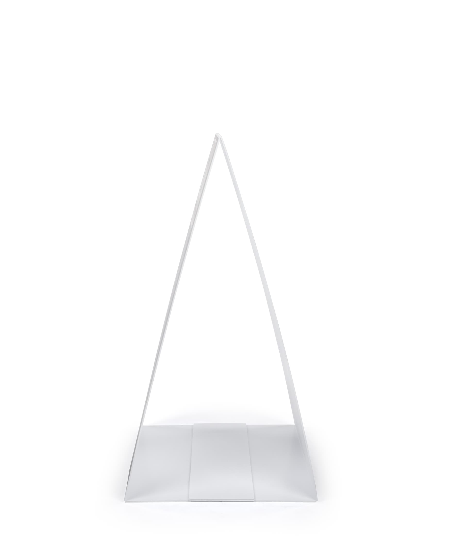 floorstanding folding coroplast a-frame