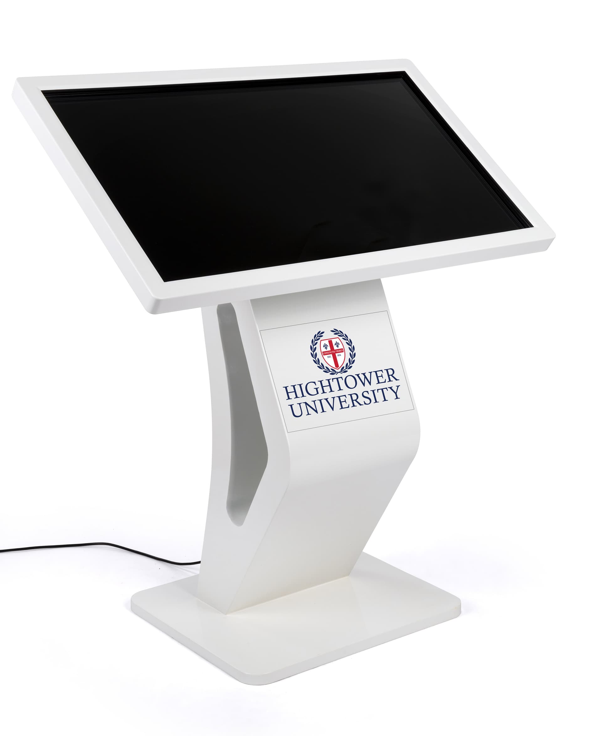 Removable no adhesive vinyl sign with custom printed graphics