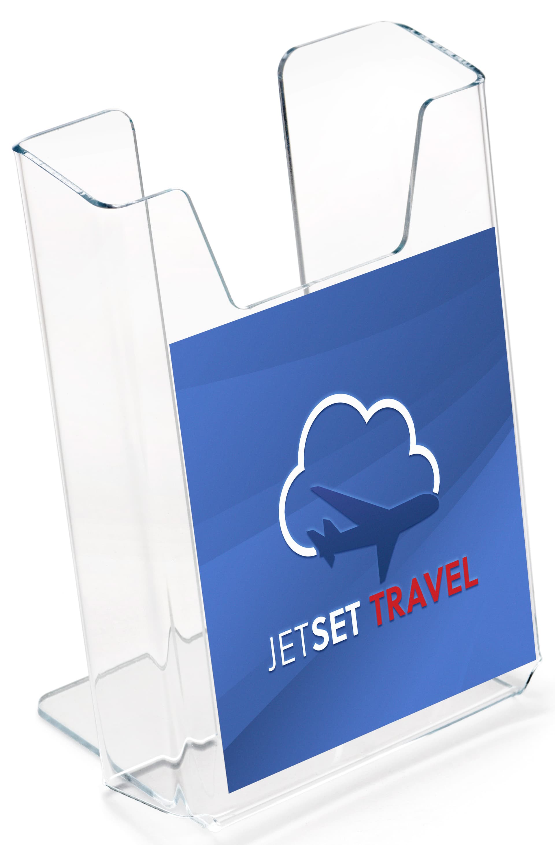 UV Printed Brochure Pocket Custom Artwork