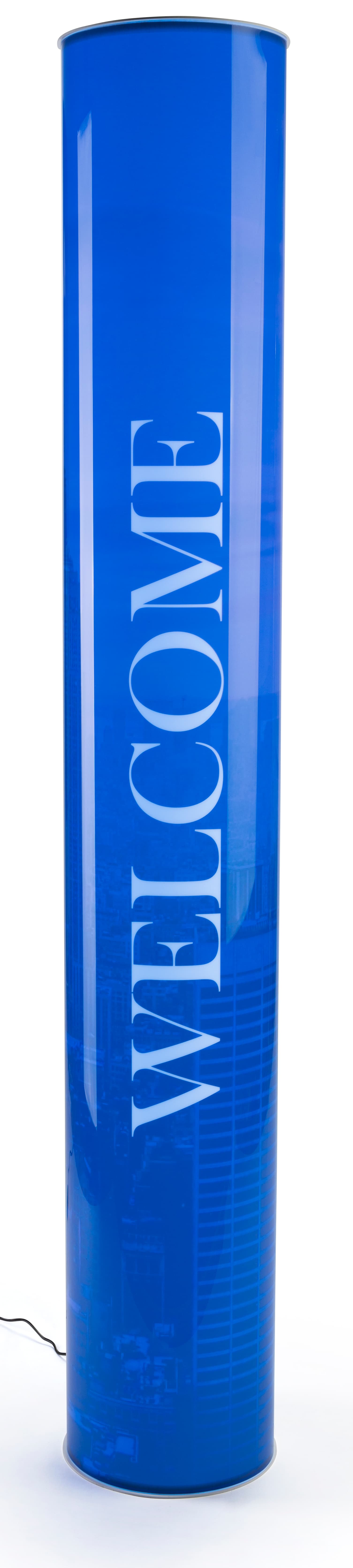 77.5" Tall Illuminated Light Tower Display