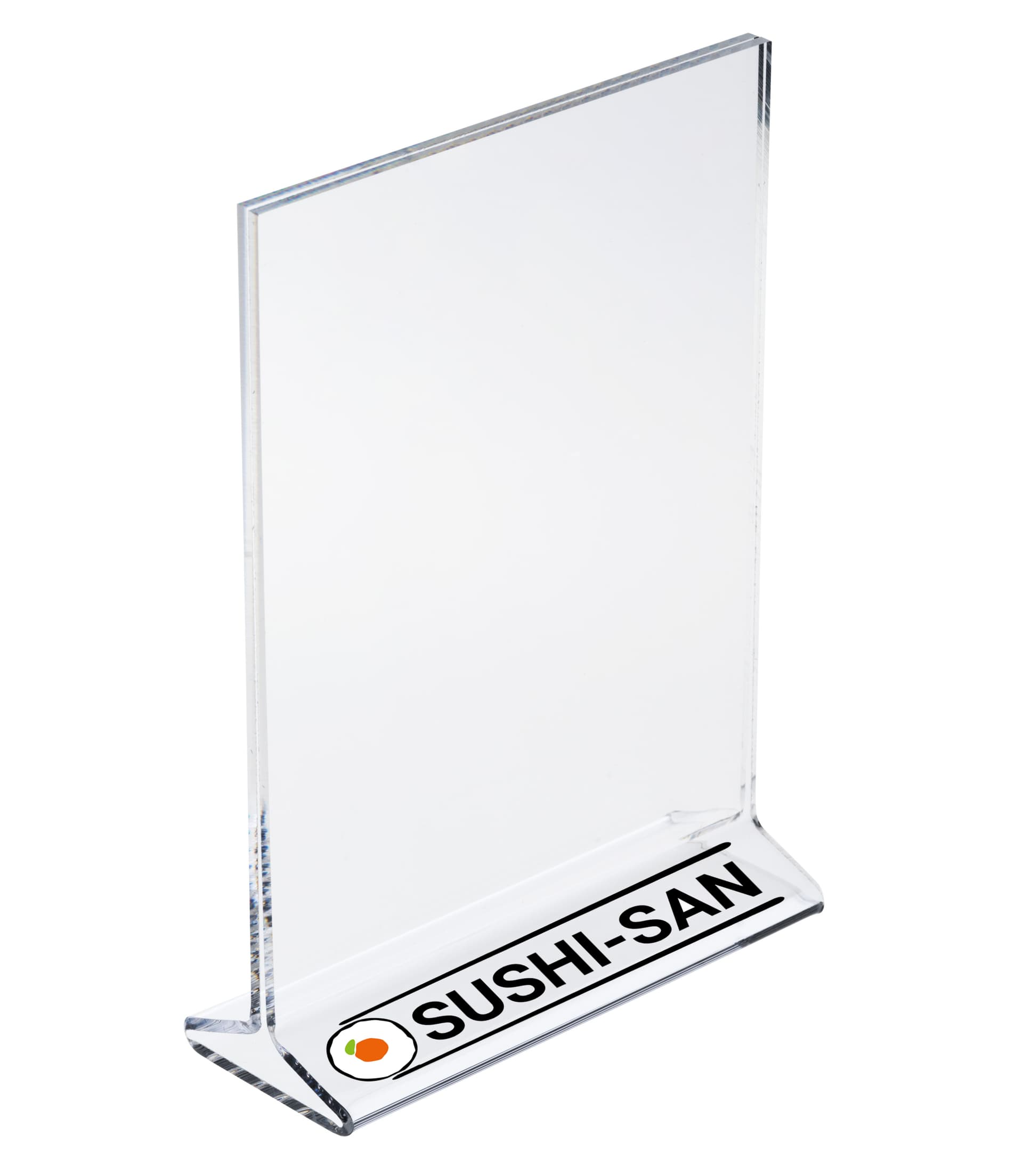 Custom UV Printed Countertop Menu Card Holder