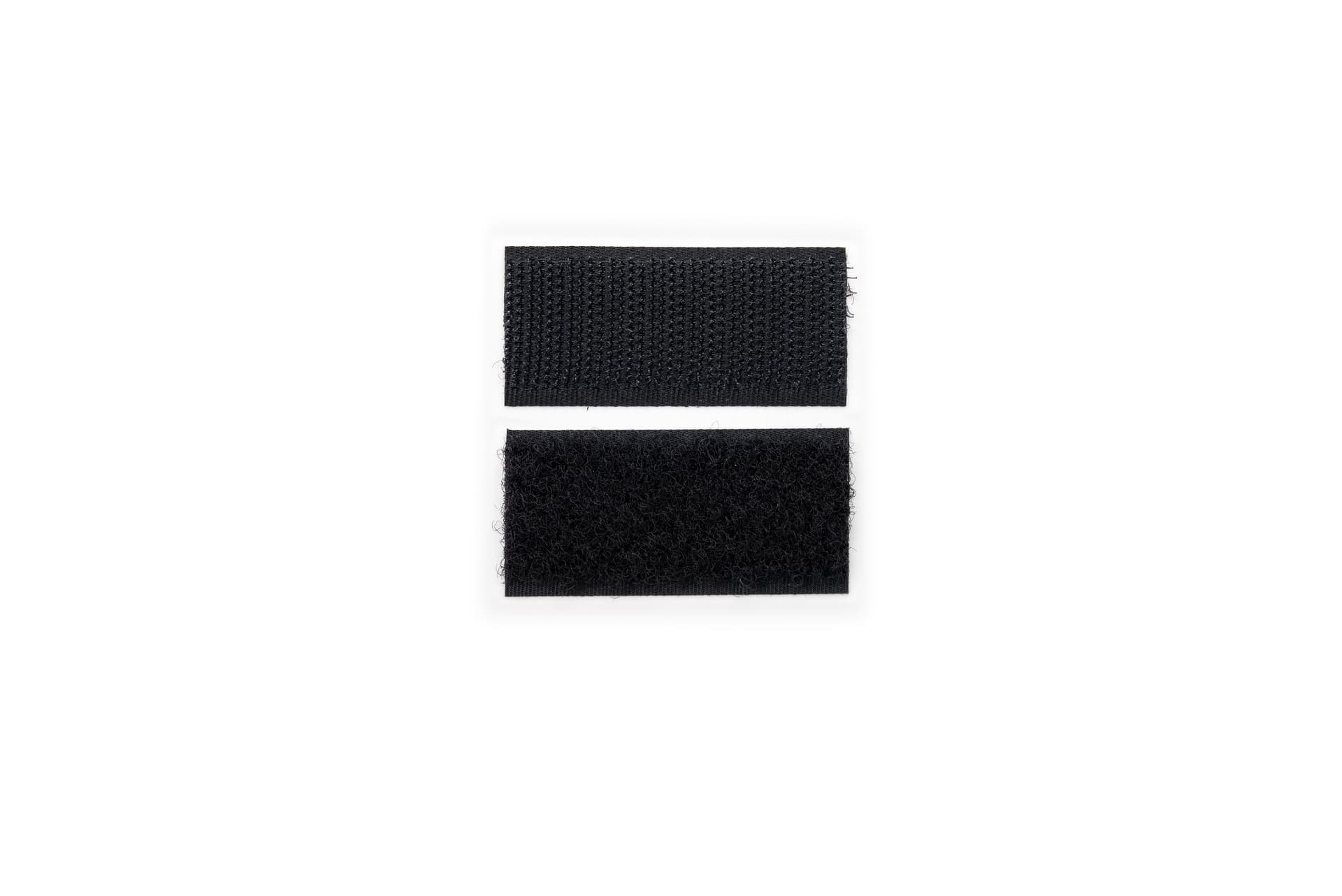 Hook and loop strips with strong support