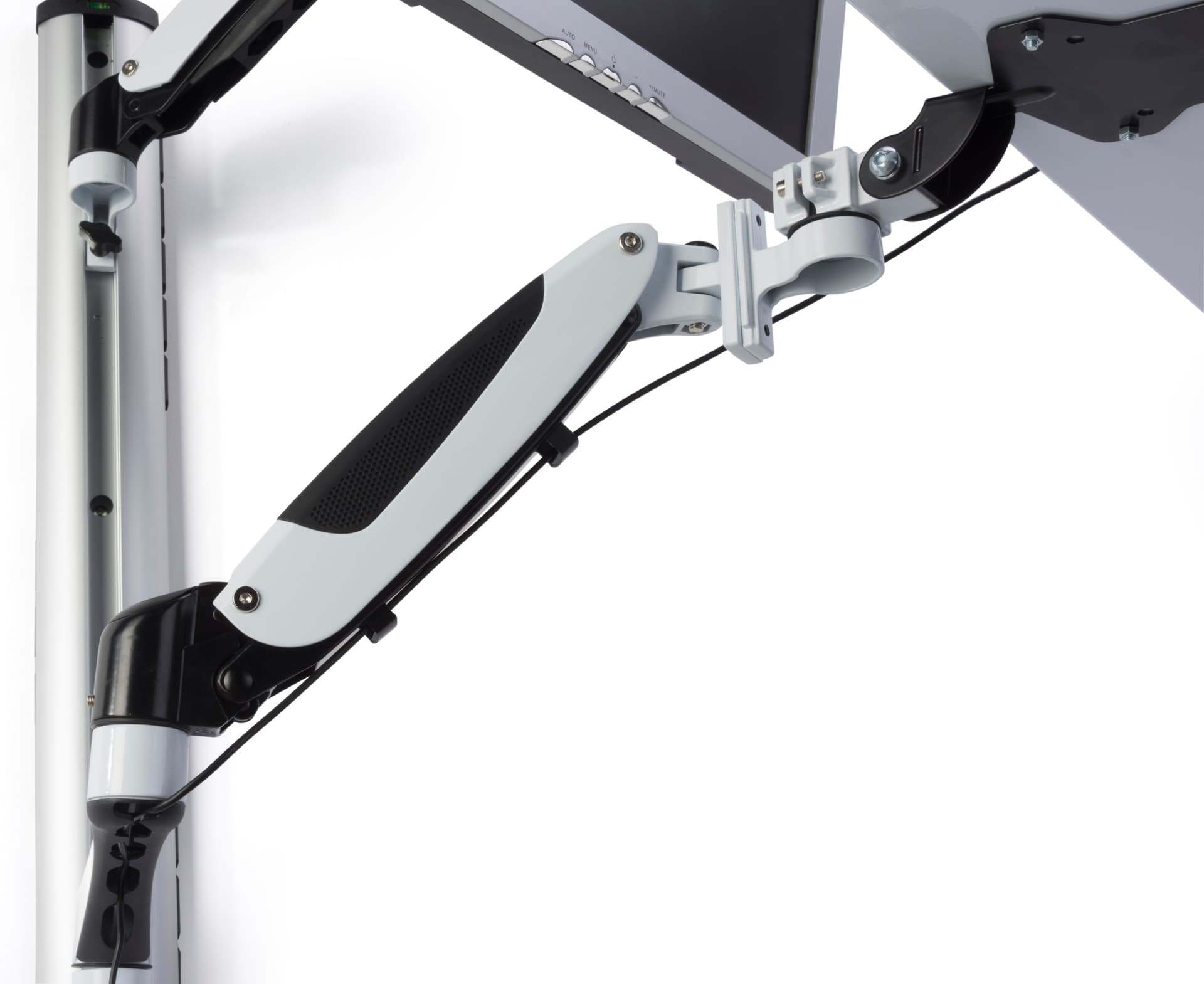 Articulating Monitor and Keyboard Wall Mount