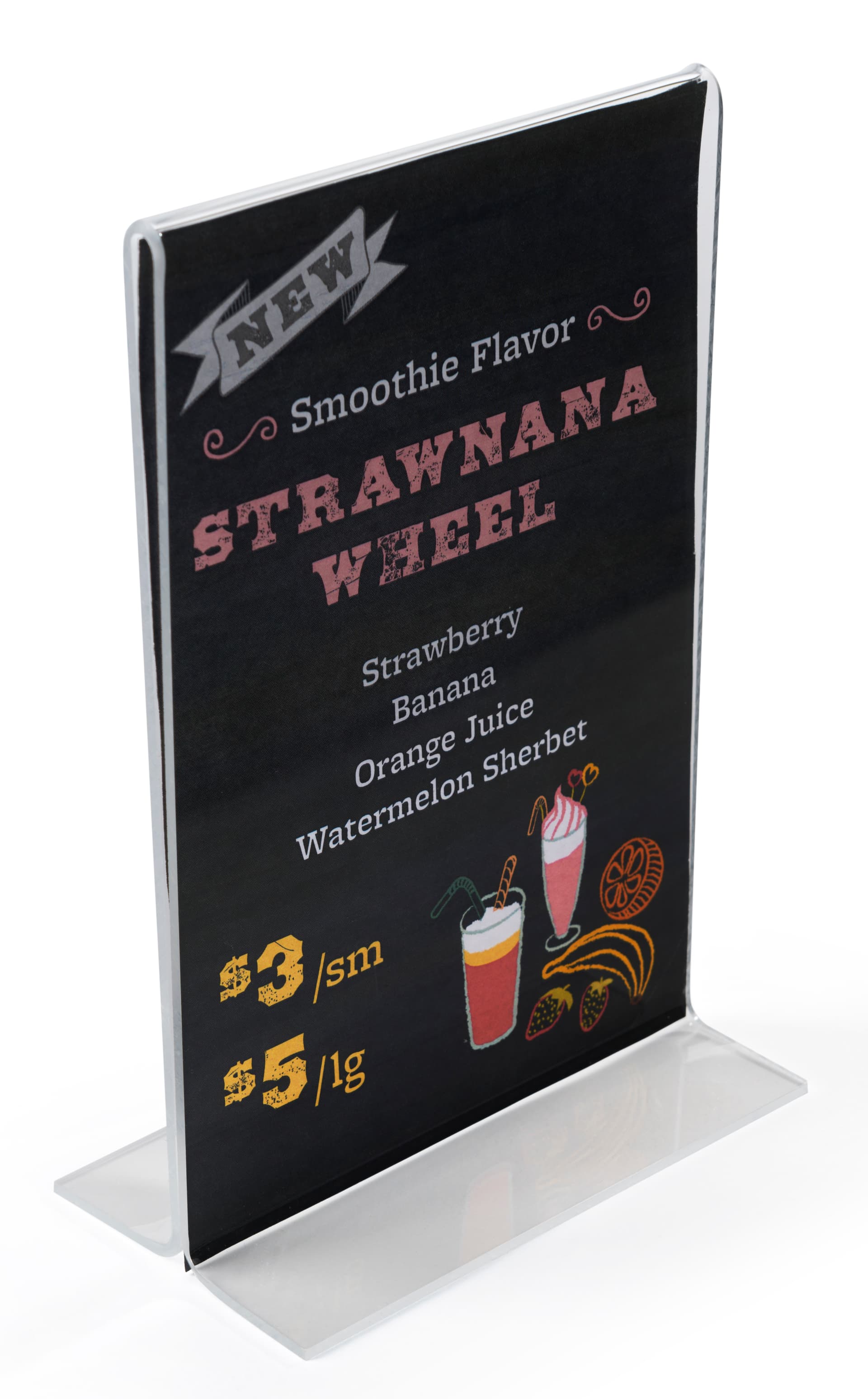menu card holder