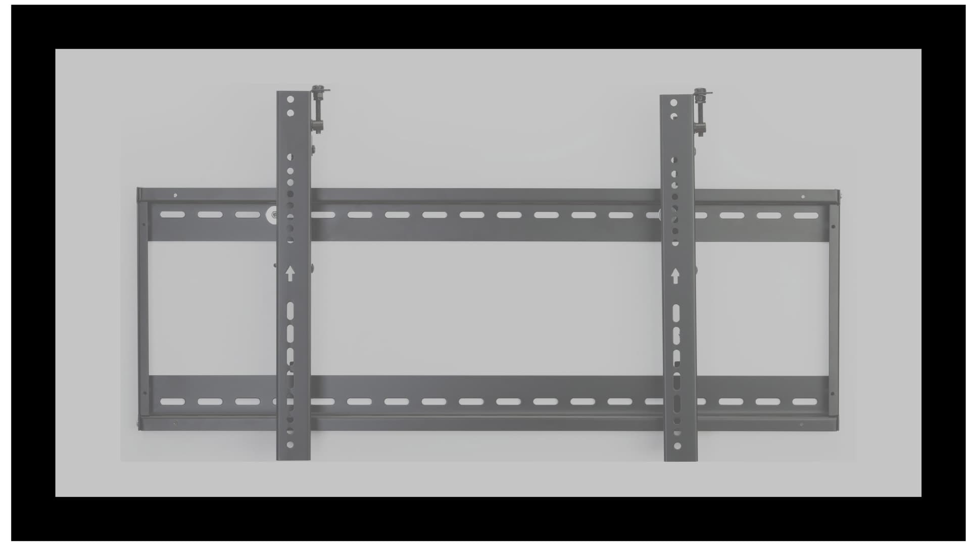 Video wall mount for flat panel TVs