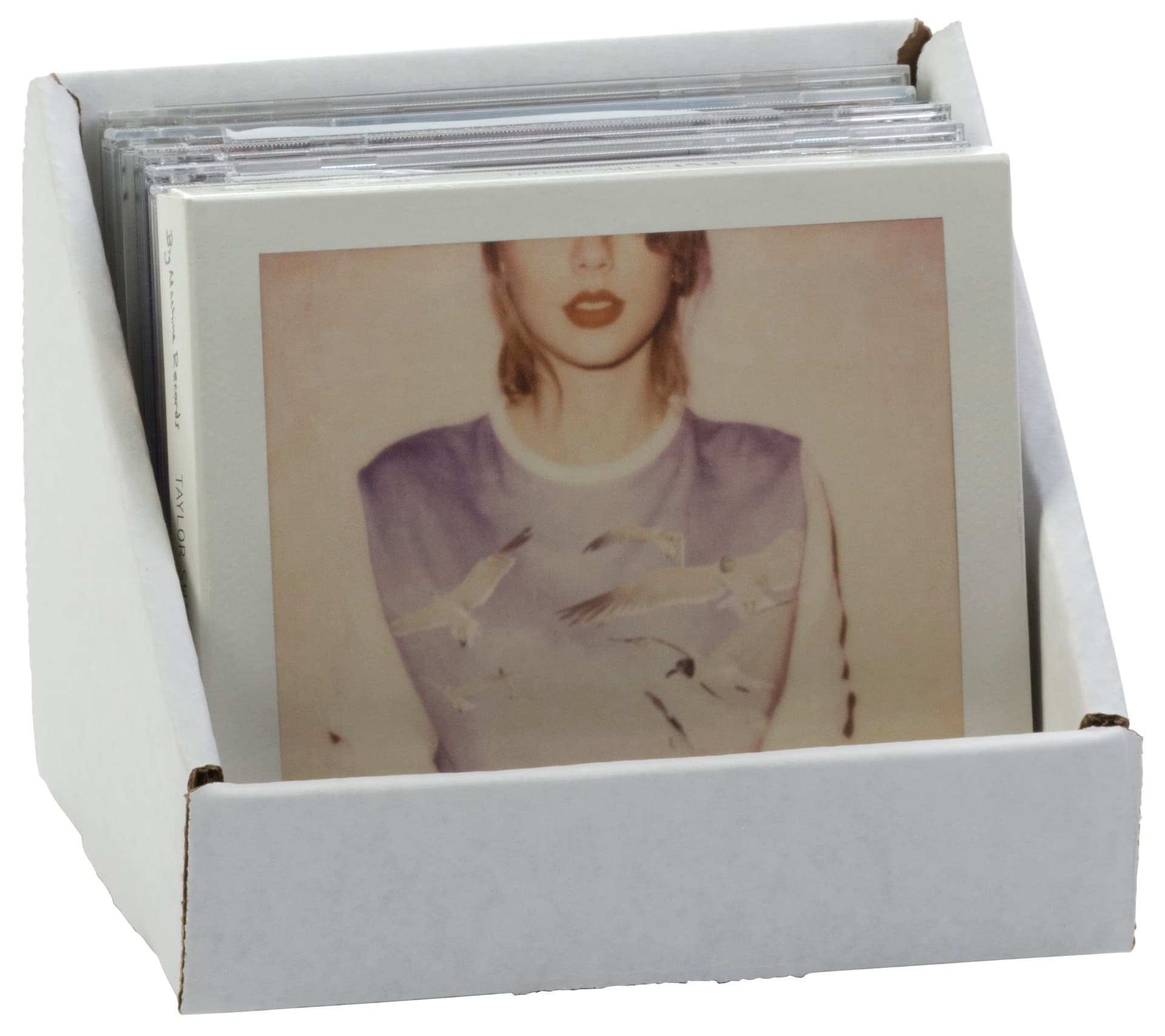 cardboard CD display