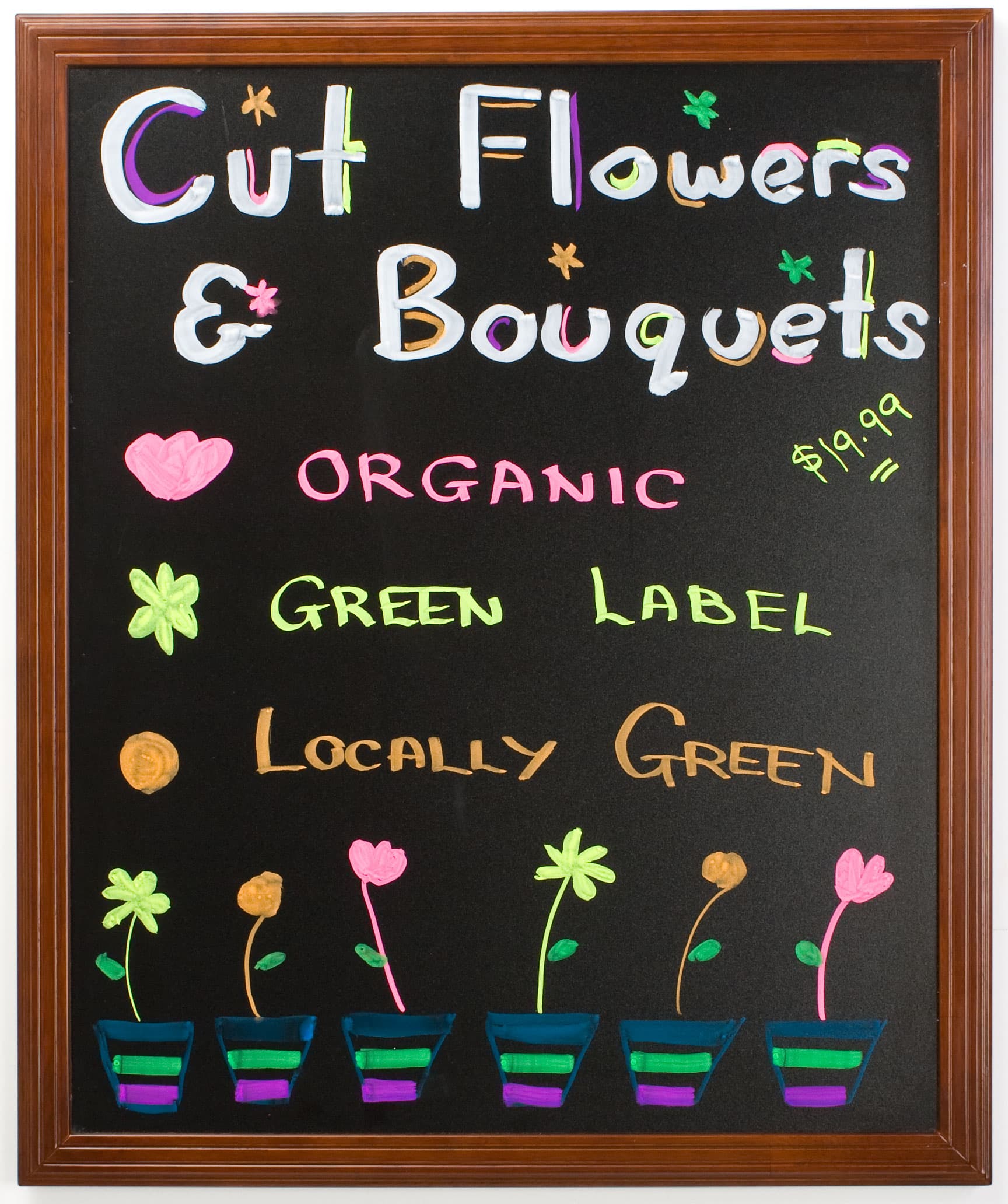 Chalk display
