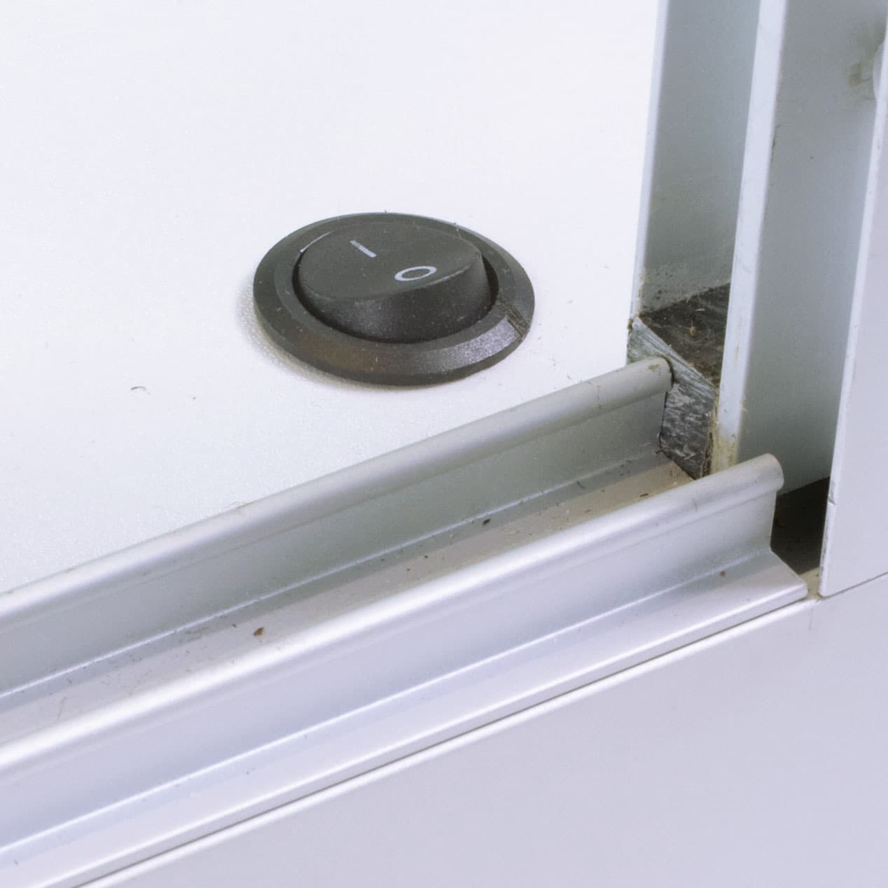 Wall Mounted LED Showcase with Power Button