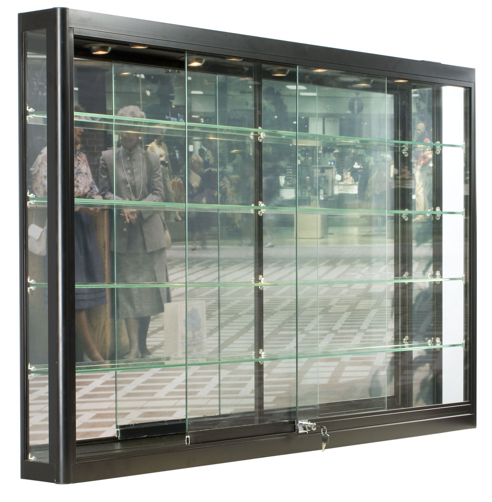 Wall Cabinet Is 5FT. Wide For Displaying Jewelry And More