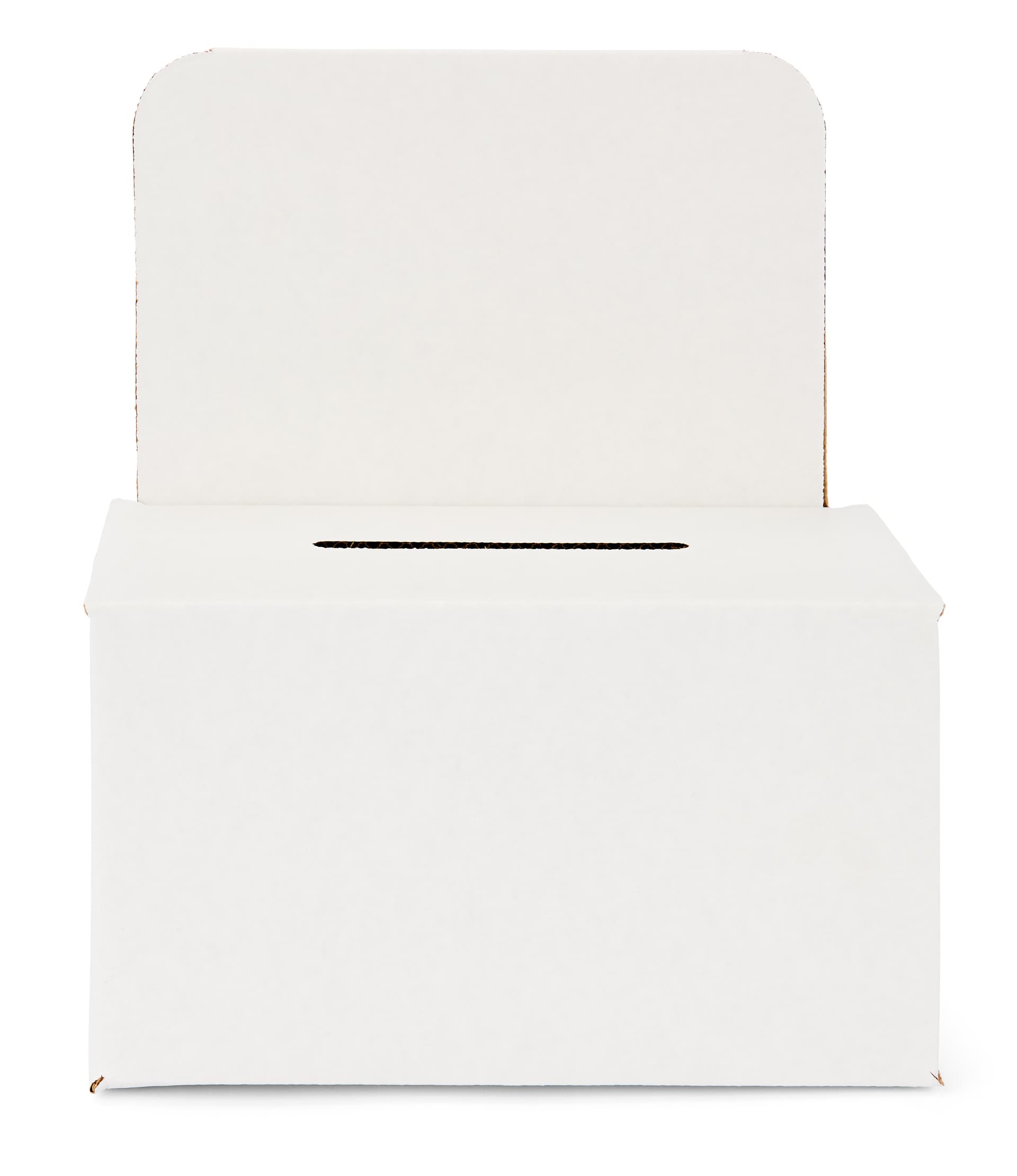 Custom cardboard enter to win box with compact design